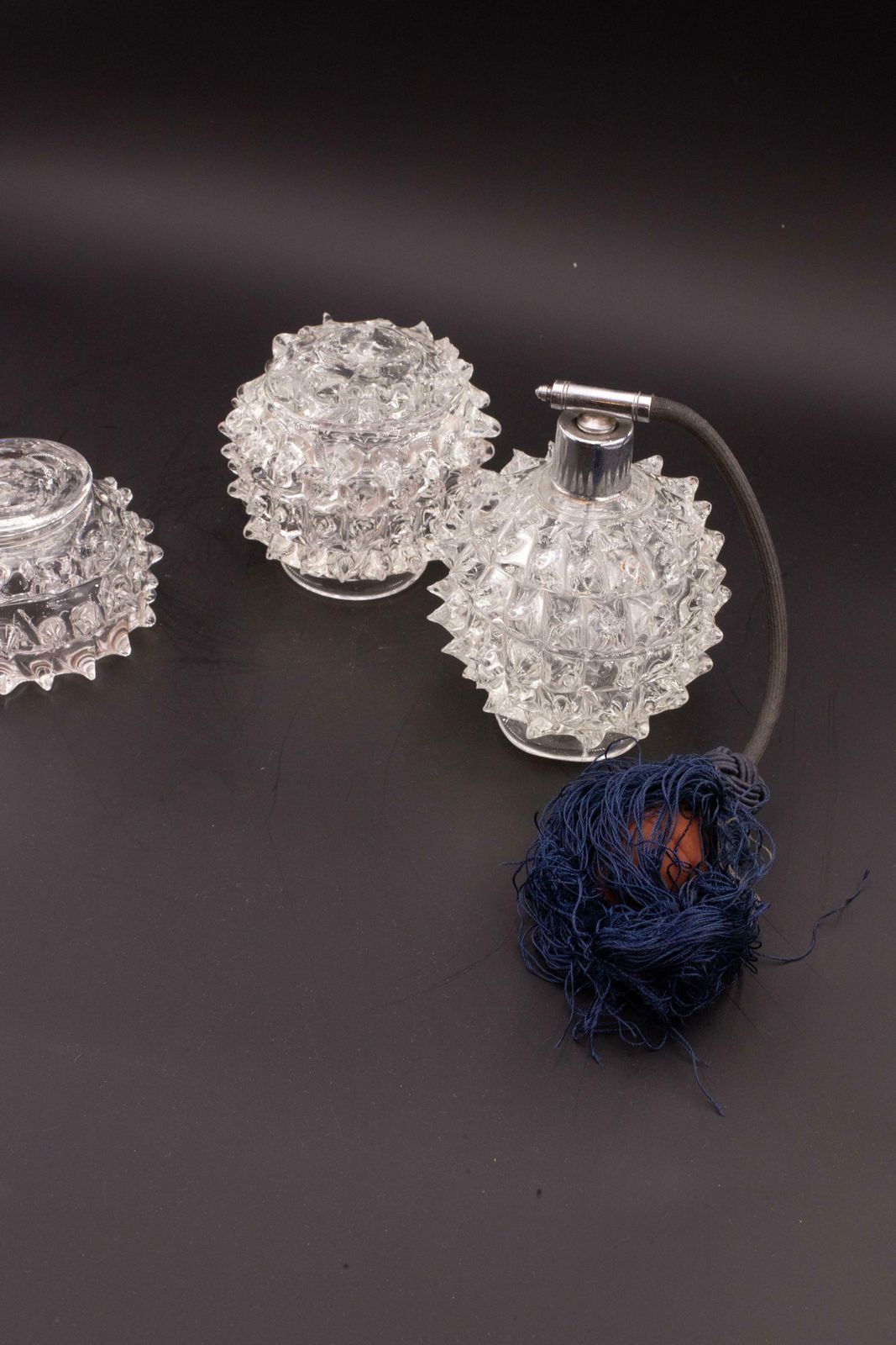 Set Of 4 Ercole Barovier Rostrato Murano Italian Glass Vase For Barovier & Toso photo buy