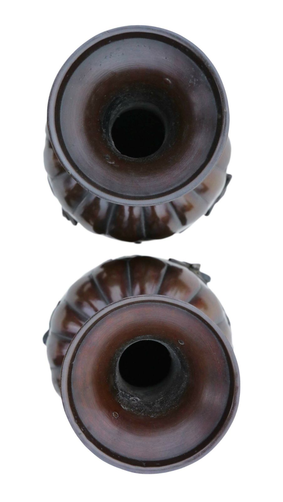 Large Pair Of Fine Quality Japanese Bronze Vases   Dated 1903, Meiji Period photo 1995.0