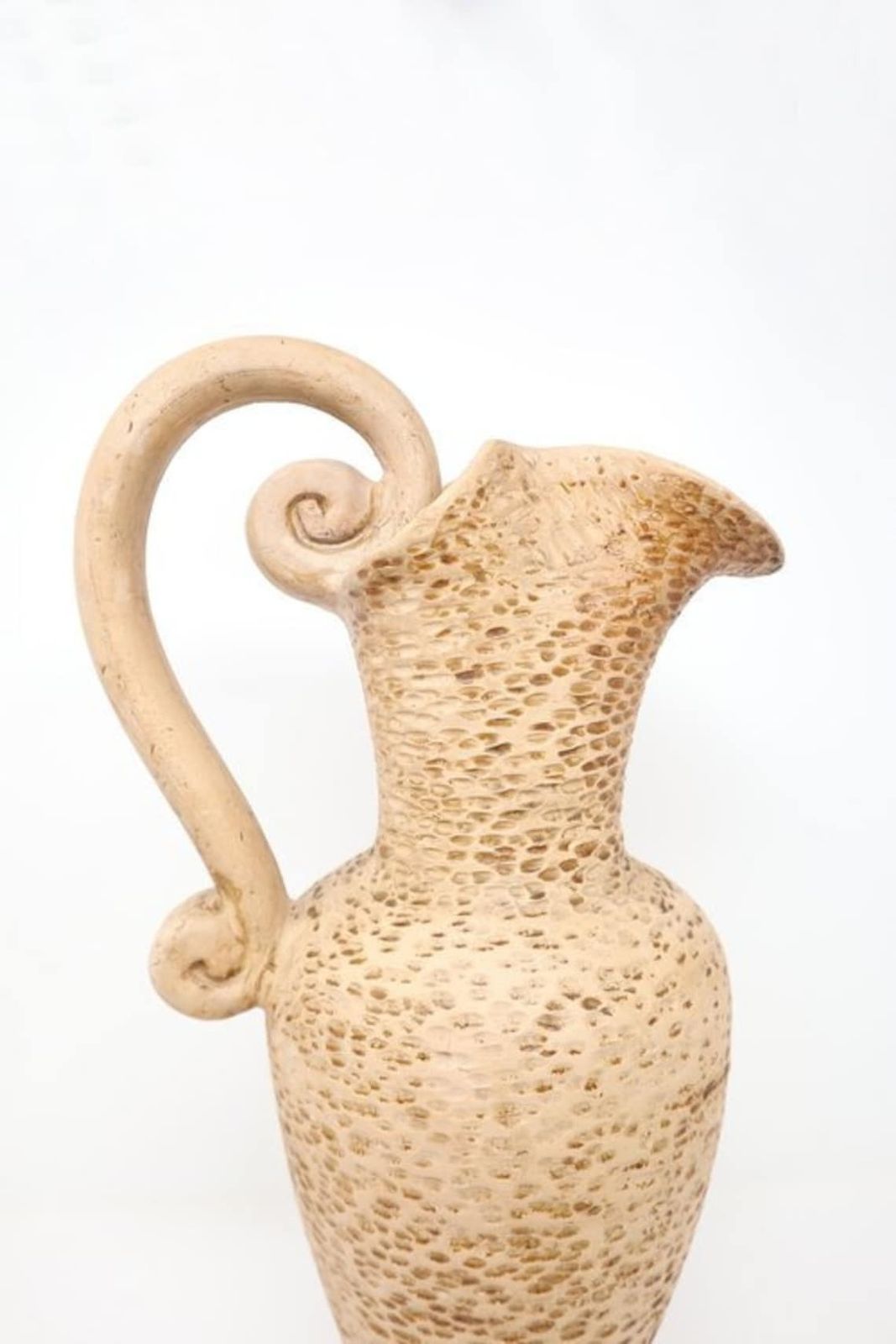 Large Blaise Rubino Ceramic Jug, Stoneware Vallauris Vase photo furniture