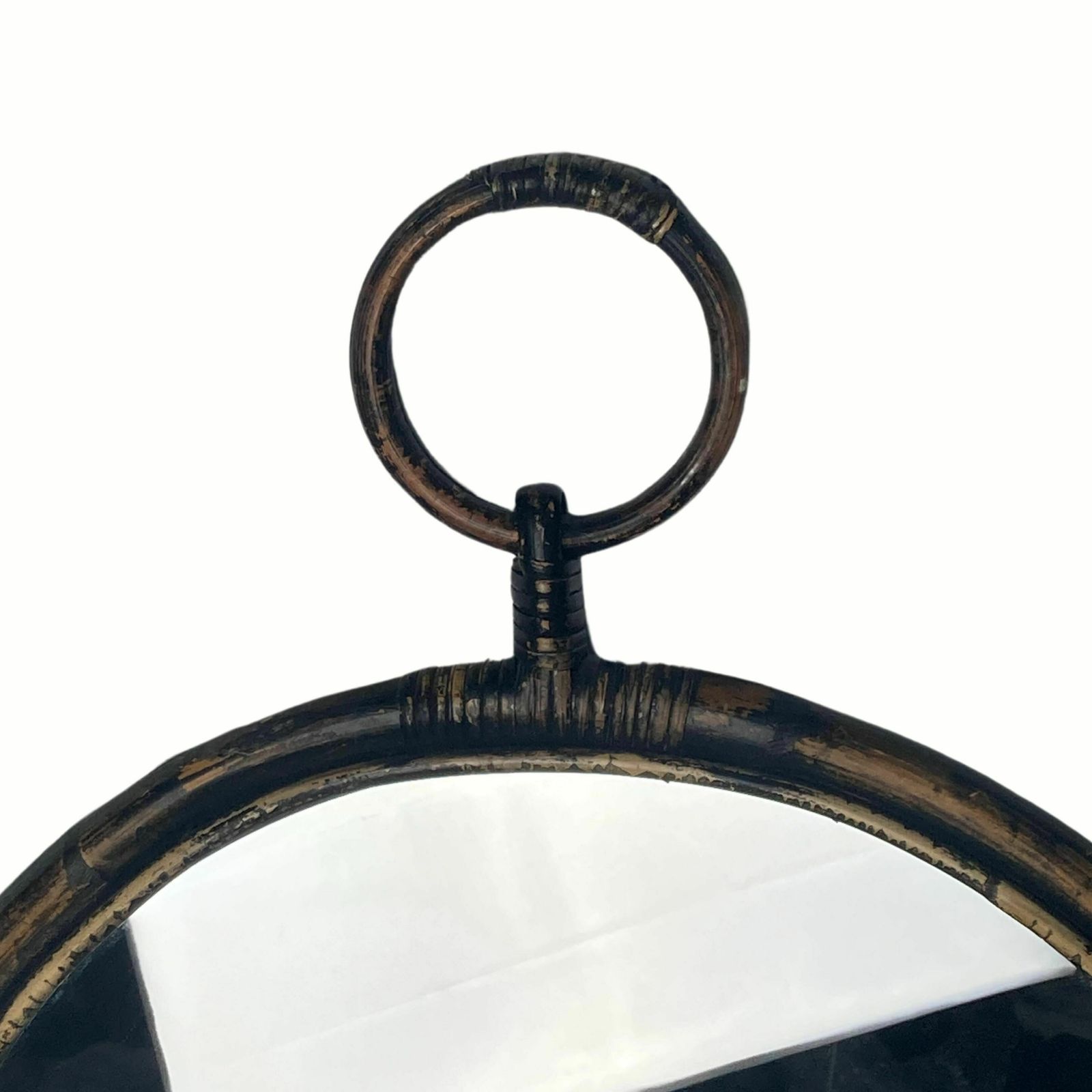 Faux Bamboo Chinoiserie Mirror, France, 1960s   1970s photo Home Decor