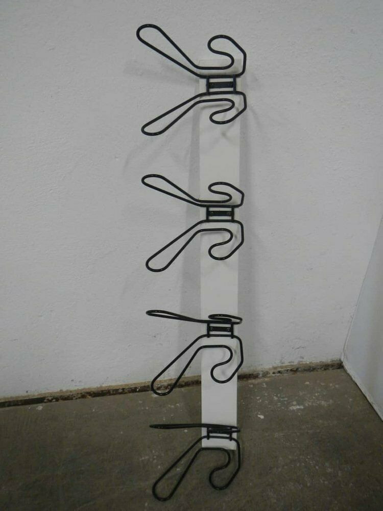 photo furniture Wooden And Metal Coat Stand, 1980s