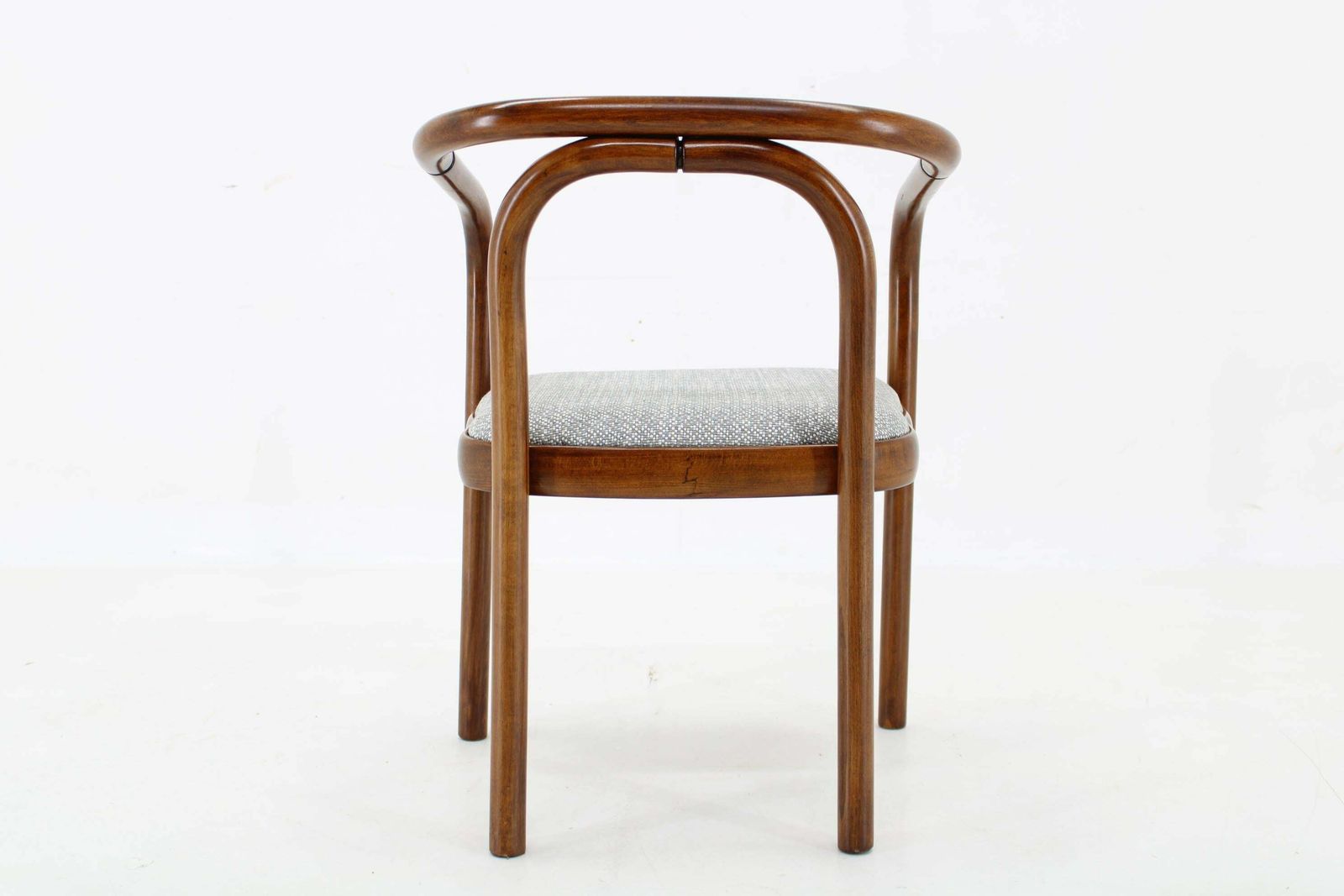 1970s Antonin Suman Chair By Ton In Zinc Fabric photo 722.0