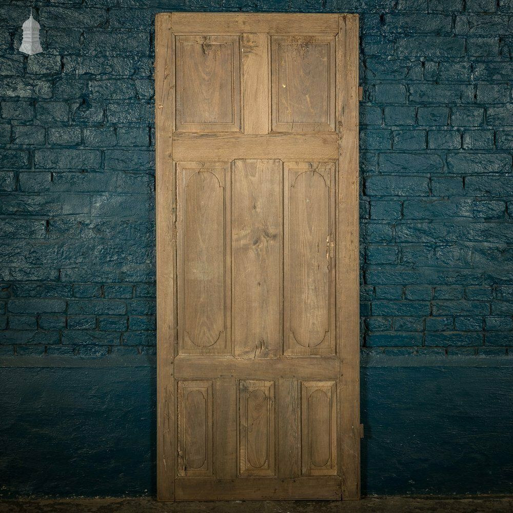 Oak Panelled Door, Moulded 7 Panel