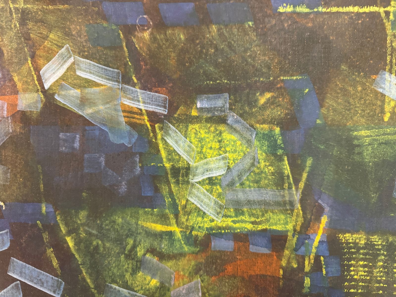 Large 1970s Italian Abstract Painting photo for sale