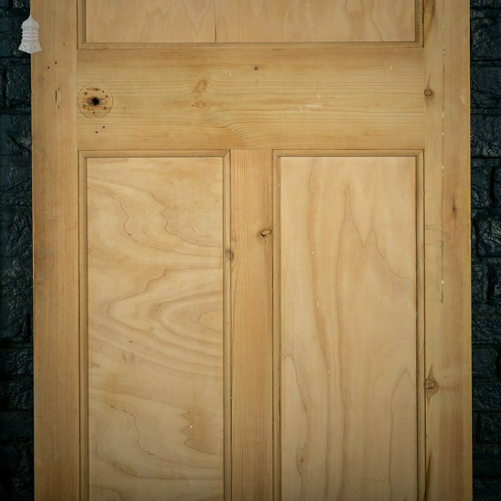 510.0 Pine Panelled Door, Moulded 3 Panel Set Of 3 photo