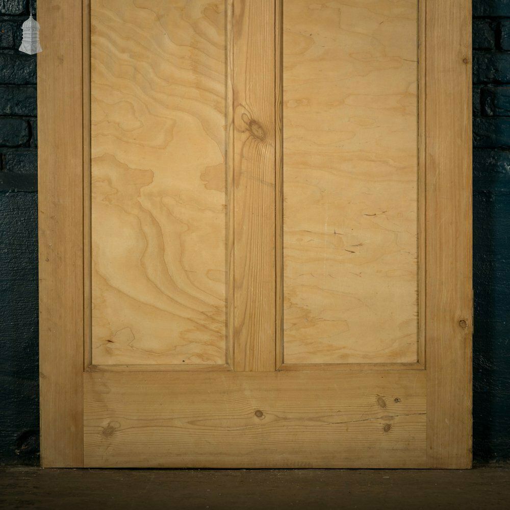 Pine Panelled Door, Moulded 3 Panel Set Of 2 photo 330.0