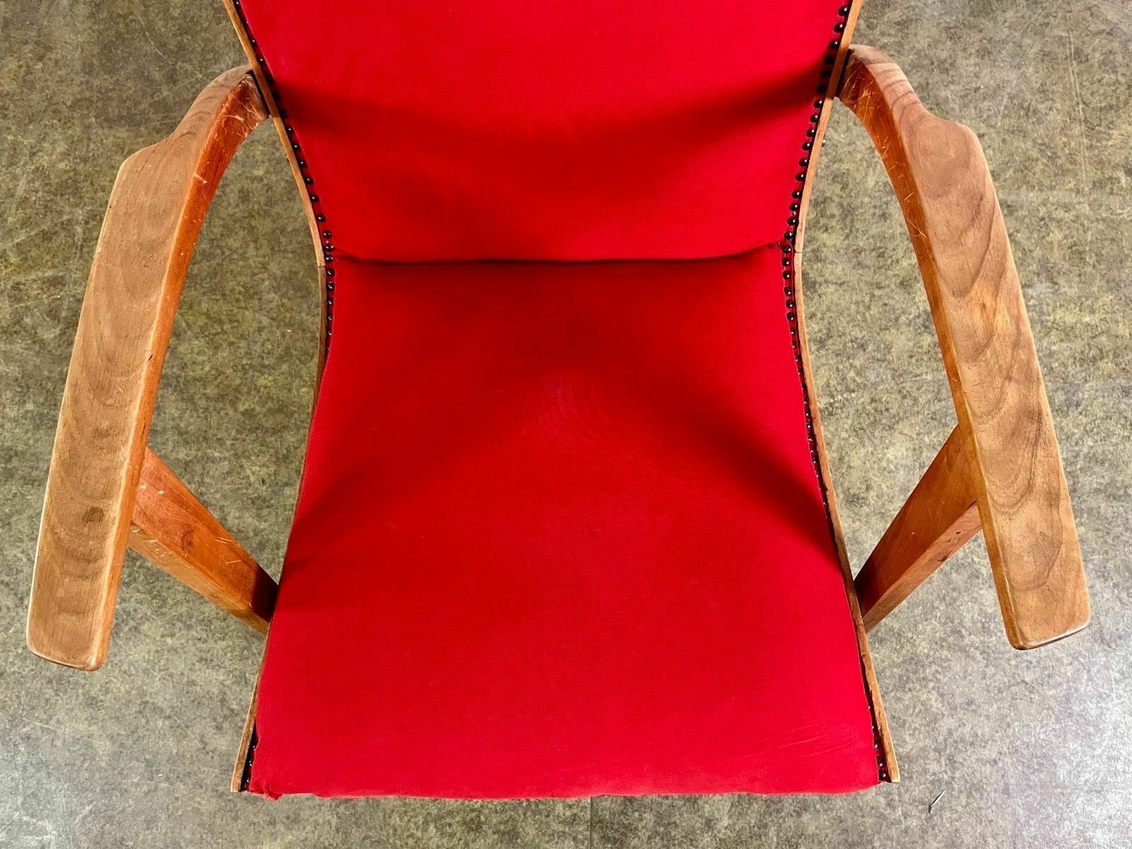 1990.0 Knoll Antimott Armchair Wing Chair 1950 Mid Century photo