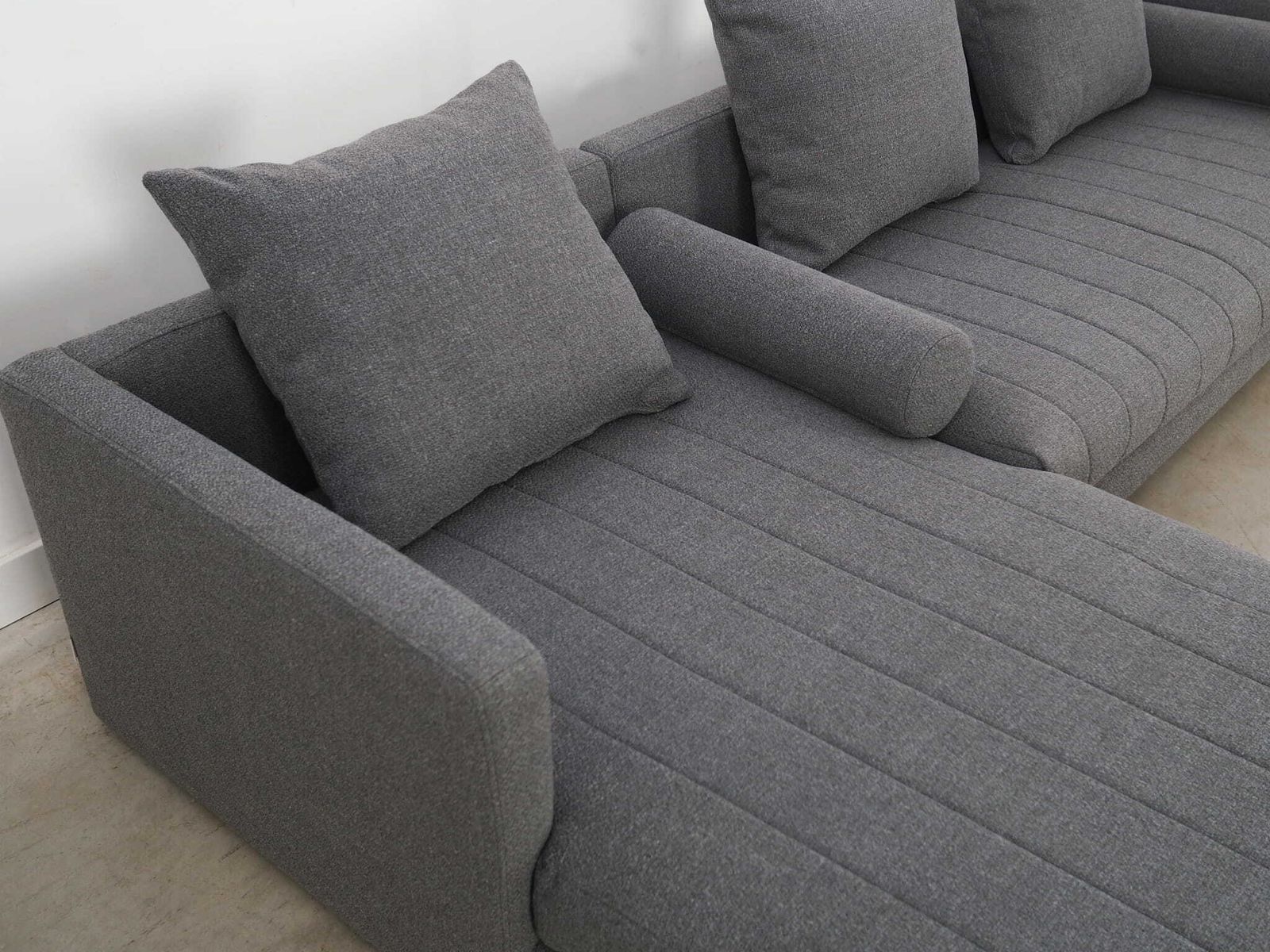 Grafiet Hoekbank, Scandinavisch Design, Jaren 2000 photo 2869.0