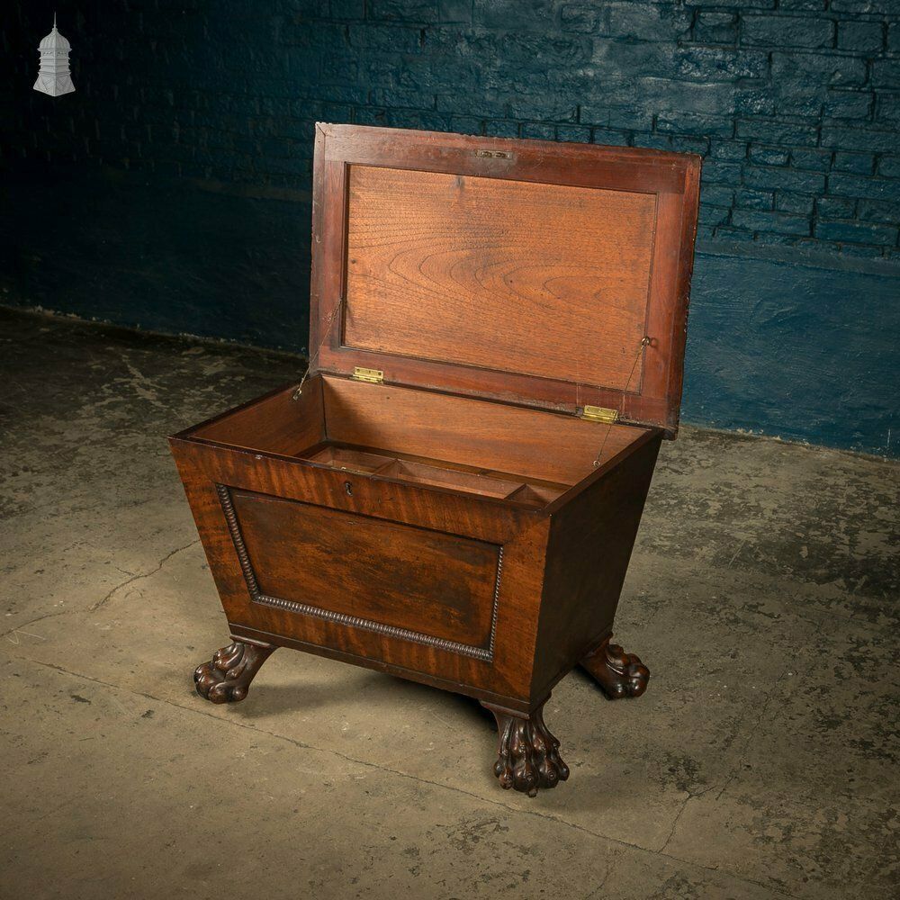 Cellarette Wine Cooler, Regency Period, Mahogany photo Home Decor