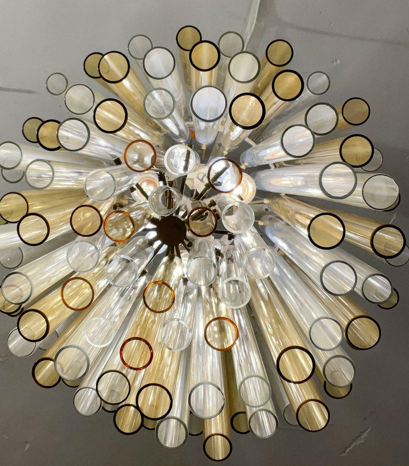 Mid Century Venini Chandelier, Italy, 1960s photo Lighting