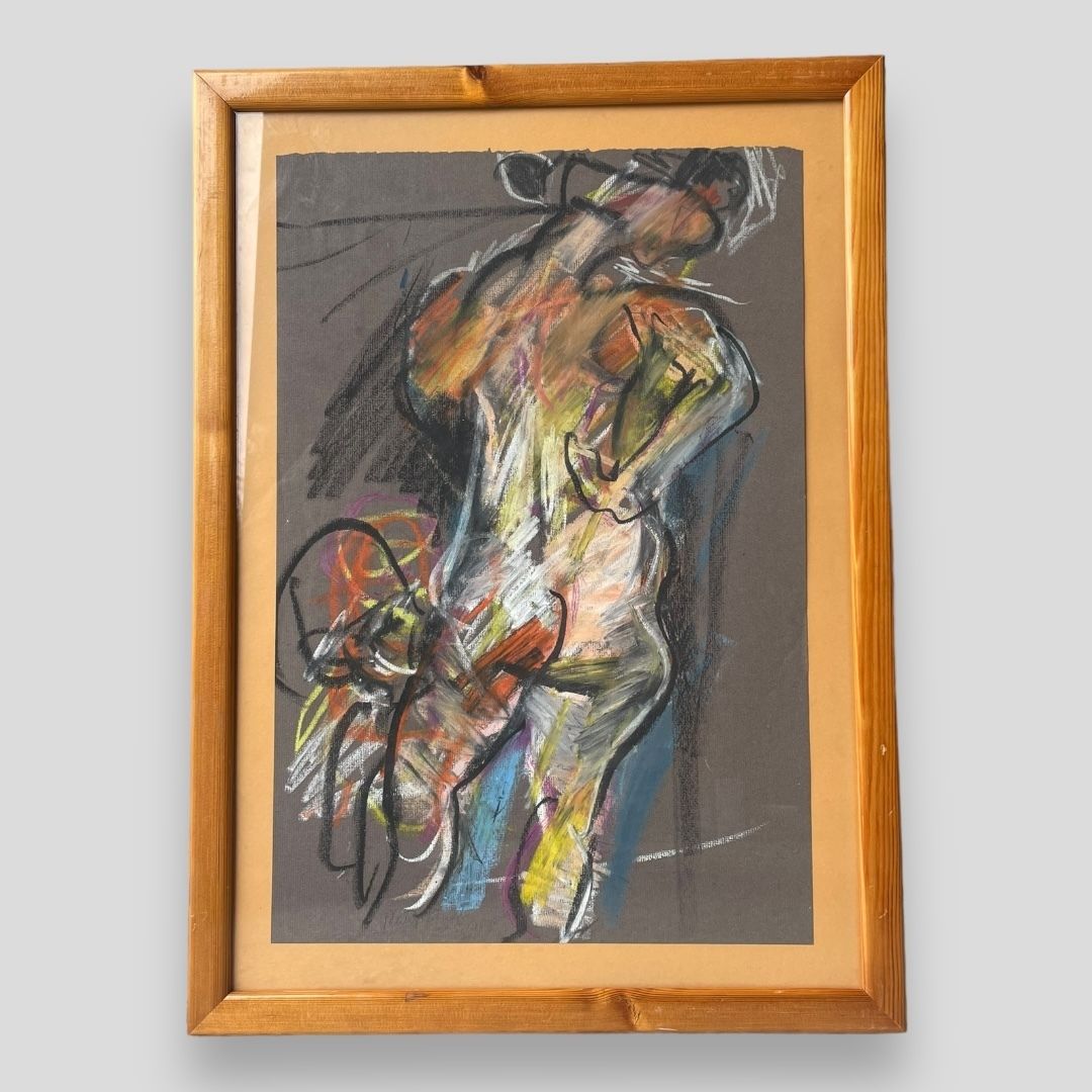 Philip Pank (British, 1933  1991), Oil Pastel On Paper, 'No. 452, Anna Louise'