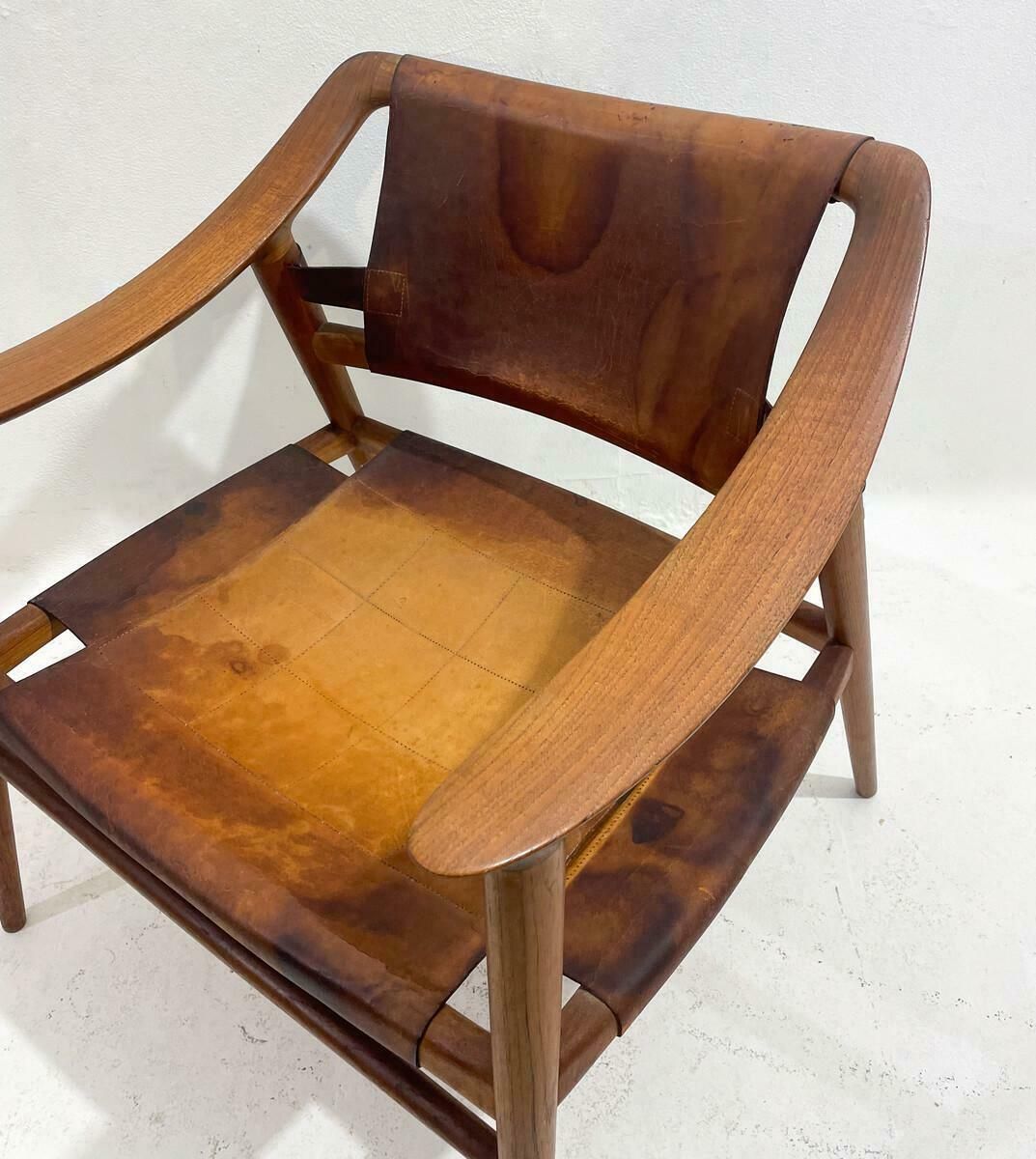 'Bambi' Armchair By Rolf Rastas & Adolf Relling For Gustav Bahus, 1940s photo for sale