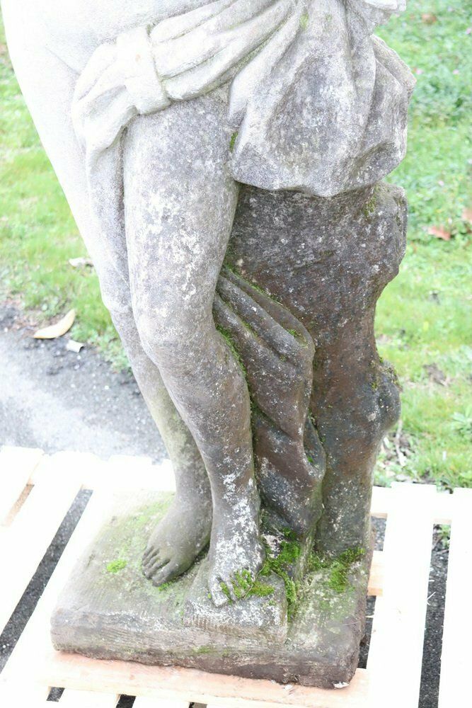 11333.0 Early 20th Century Leda And The Swan Garden Statue photo