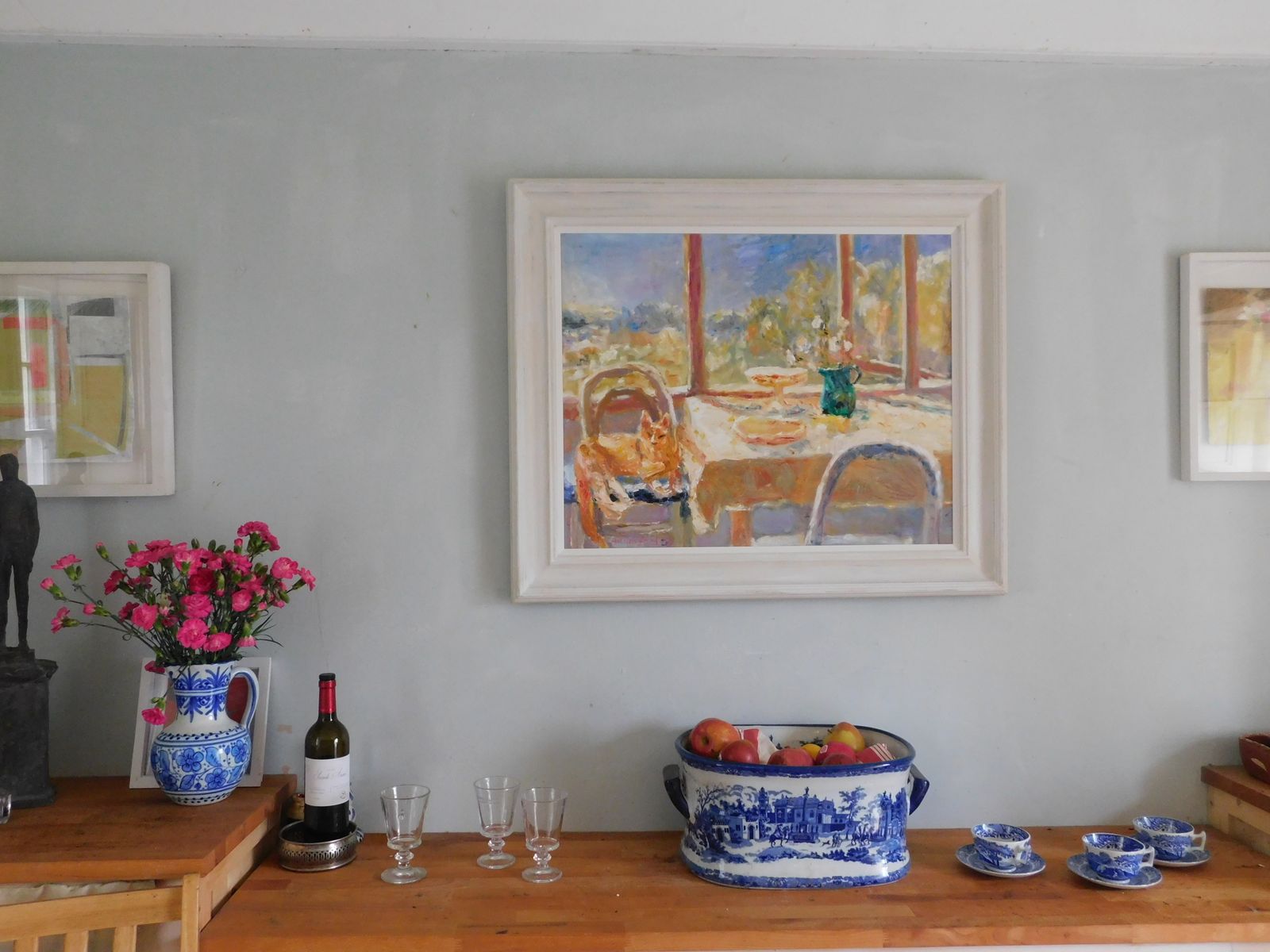 Sleeping In Summer Warmth. Oil Painting By Alice Mumford (English/Columbian) photo furniture
