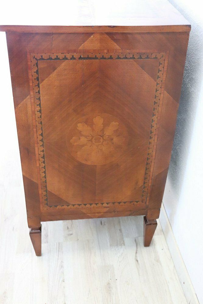 Chest Of Drawers With Inlay Walnut, 1960s photo vintage