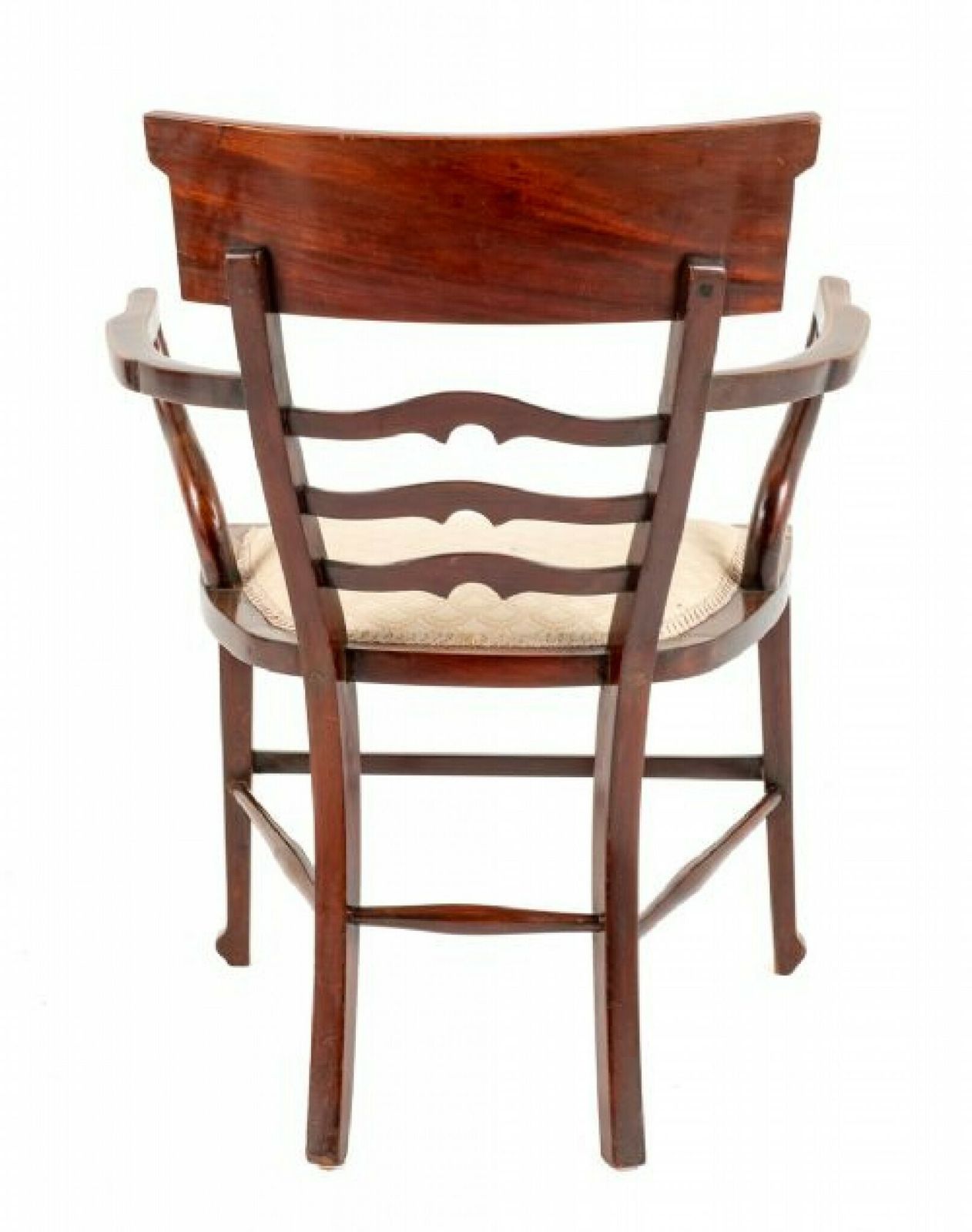 Sheraton Arm Chair Revival 1890 Mahogany photo vinterior