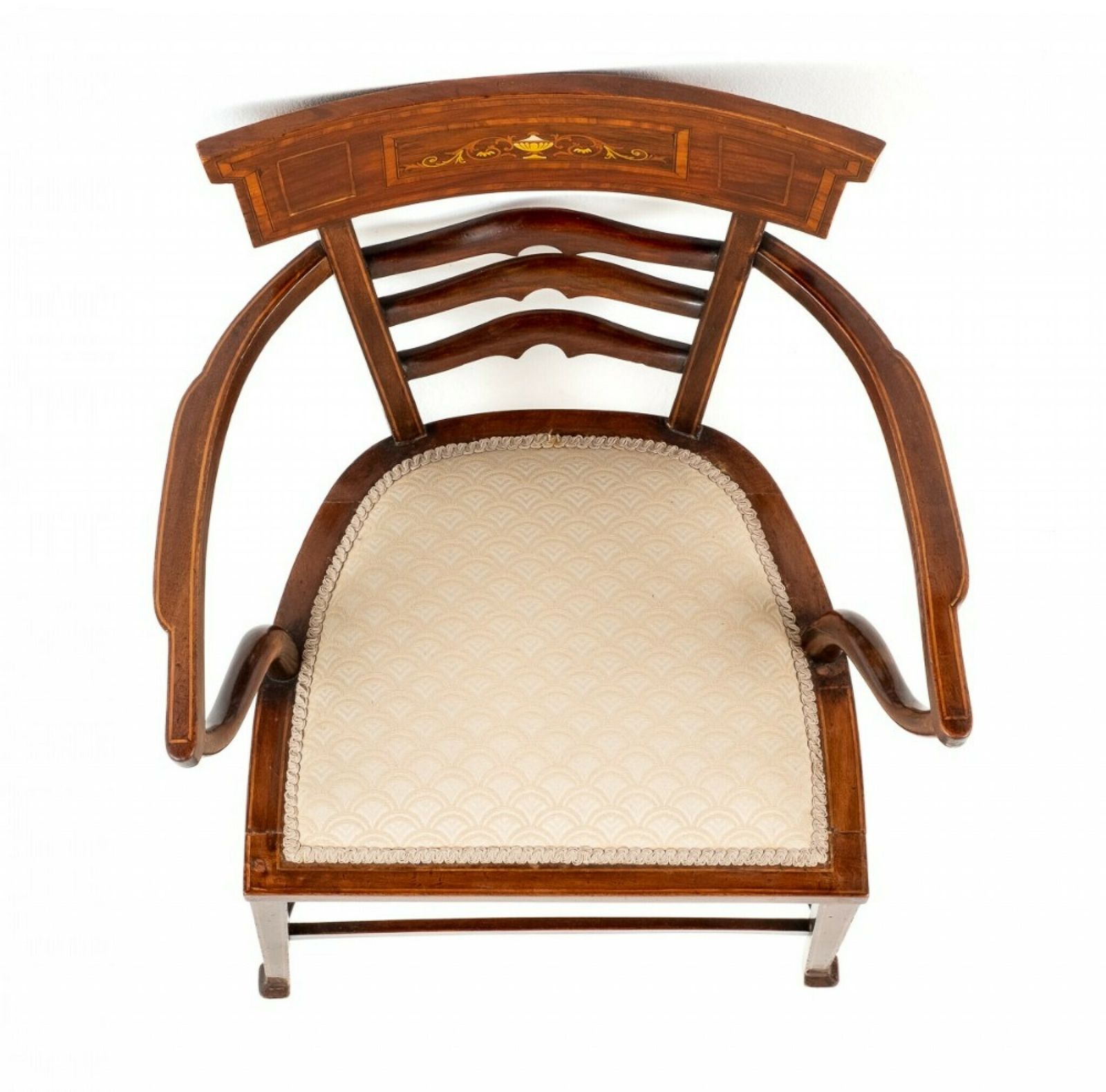 Sheraton Arm Chair Revival 1890 Mahogany photo buy