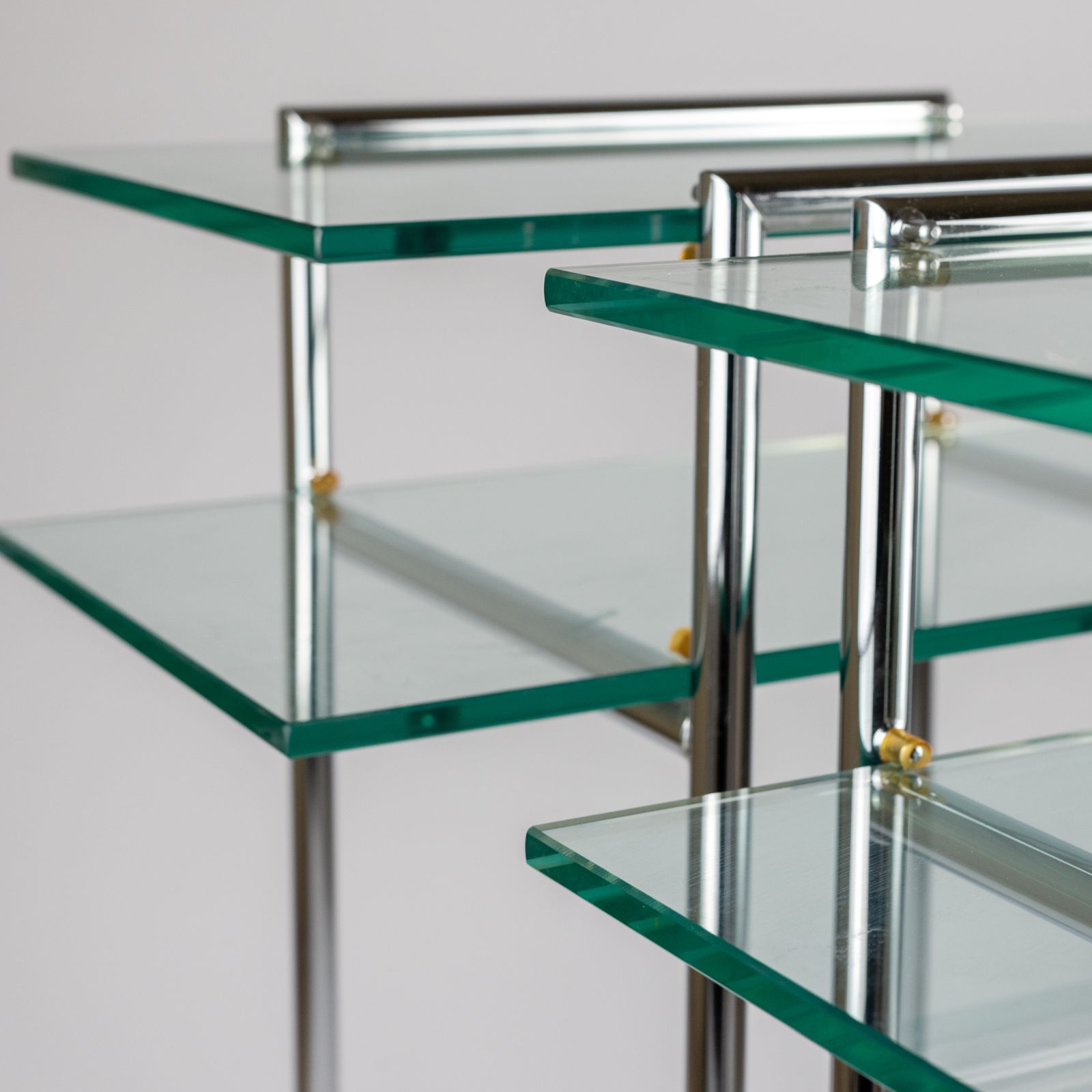 photo furniture Pair Of Vienna Side Tables By Rodney Kinsman