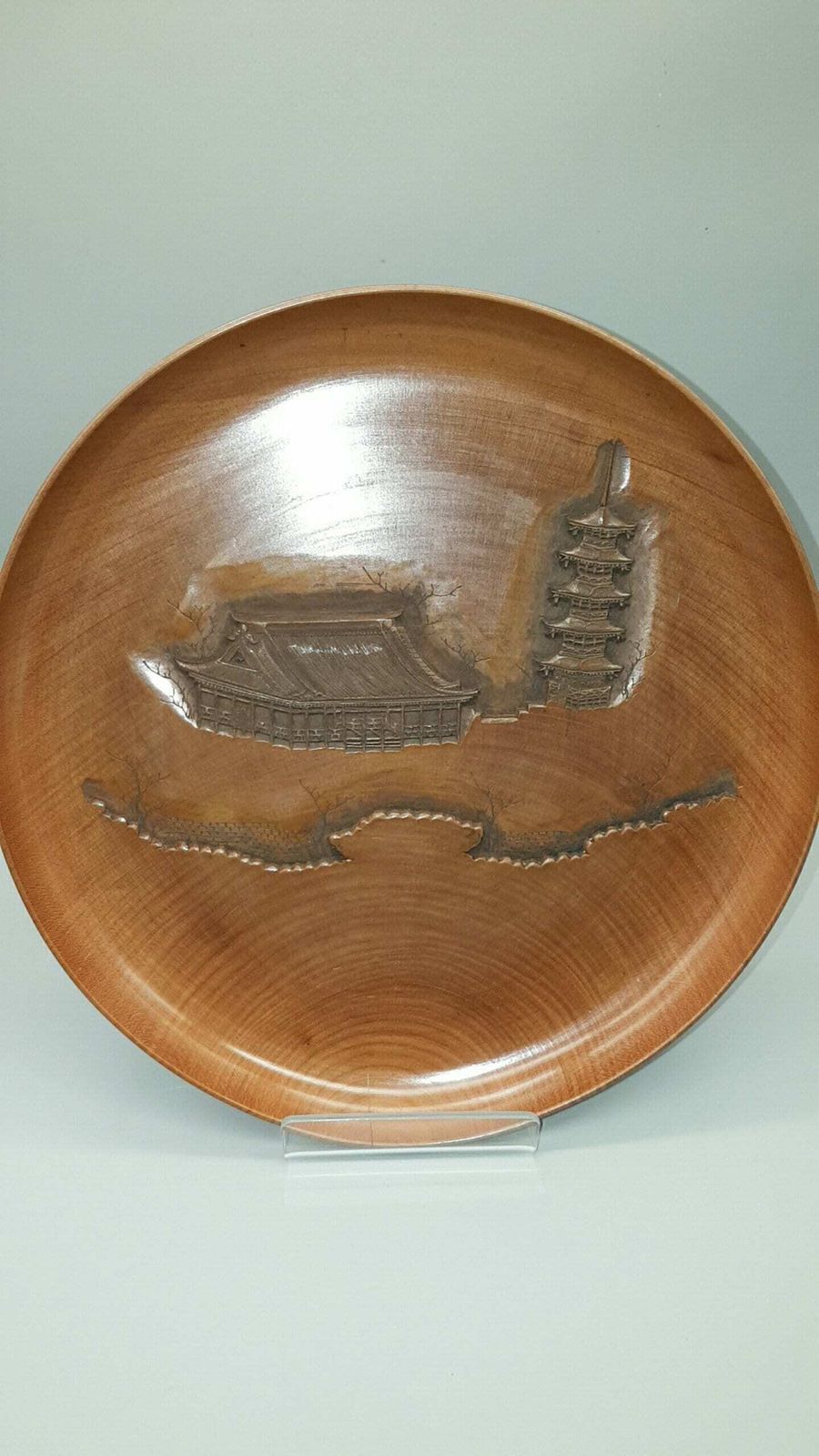 Unique Set Of Five Antique (Meiji) Japanese Sencha (Tea Ceremony) Carved Trays photo furniture