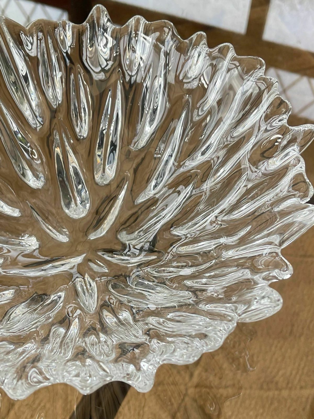 Budded Crystal Bowl Designed By Per Lütken In The 1970s And Manufactured By Royal Copenhagen In 1991. photo buy