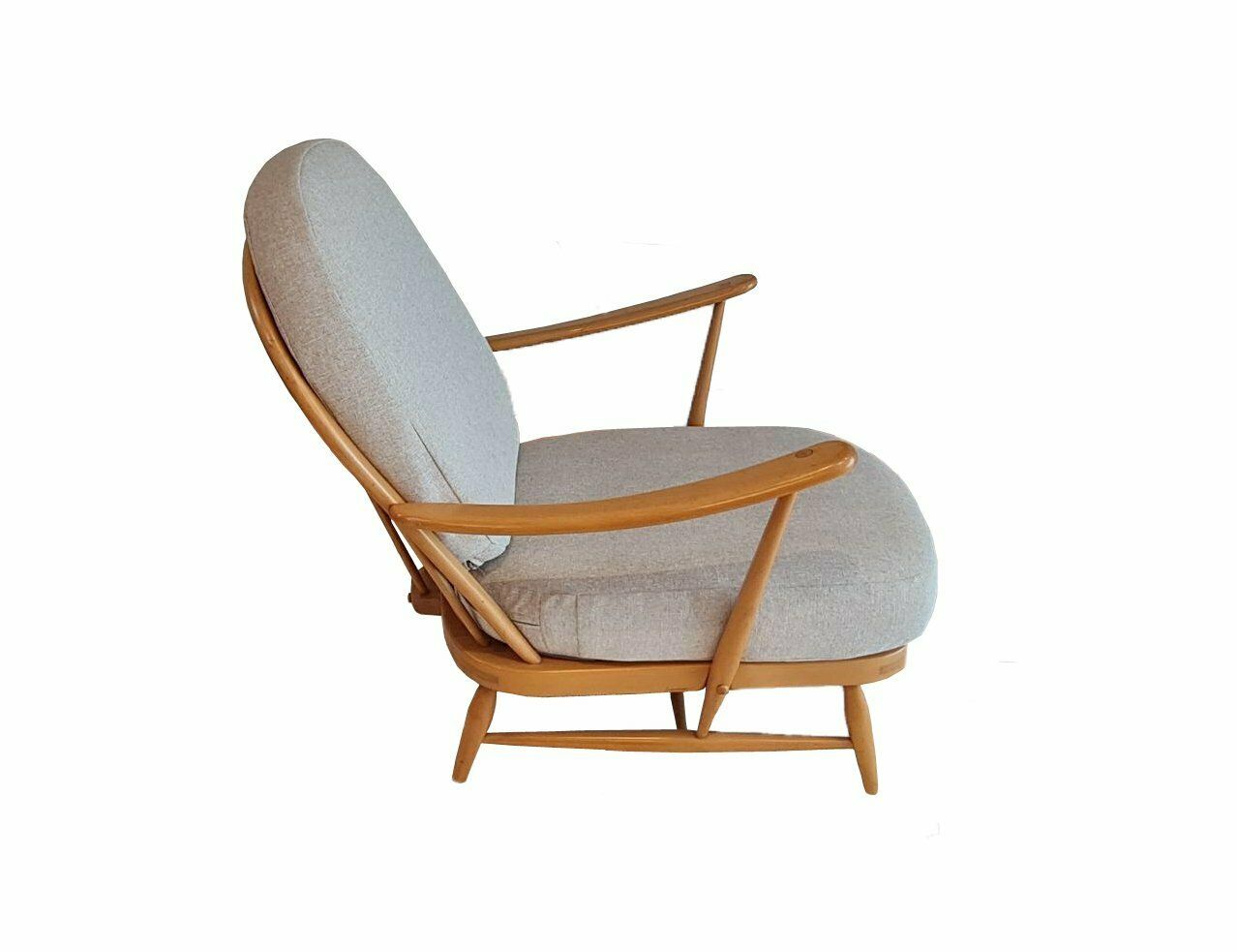 Midcentury Ercol Armchair Model 203 Newly Upholstered photo for sale