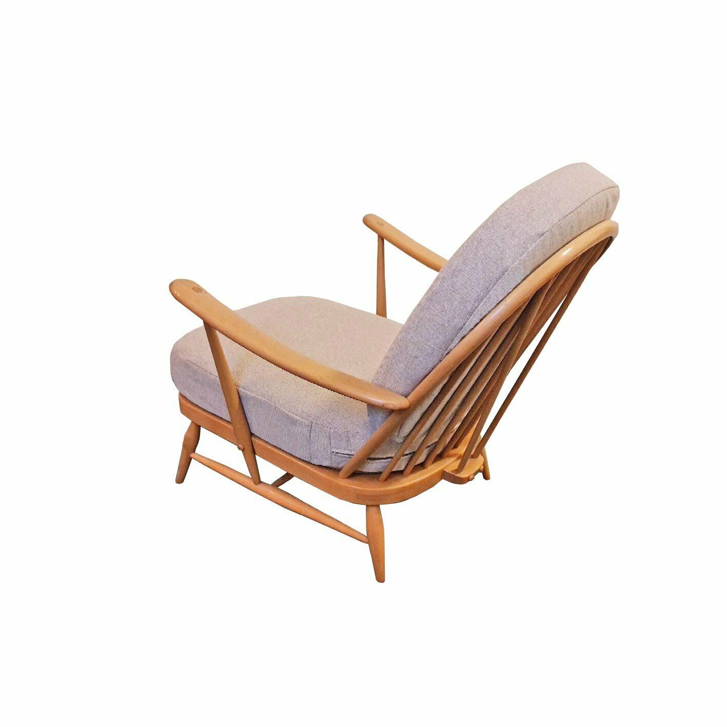 Midcentury Ercol Armchair Model 203 Newly Upholstered photo 700.0