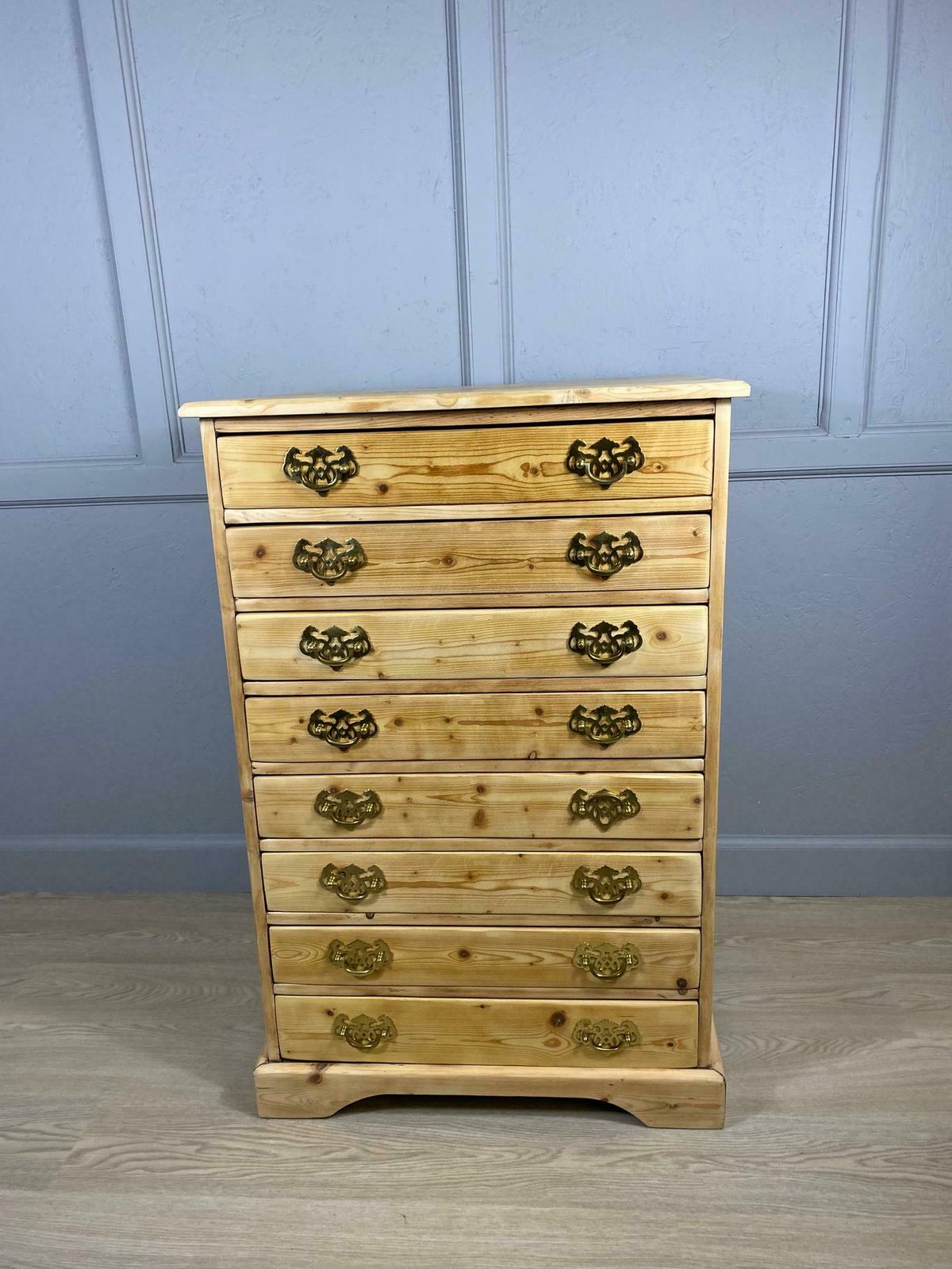 Pine Chest Of Drawers, 1970s, Vintage photo for sale