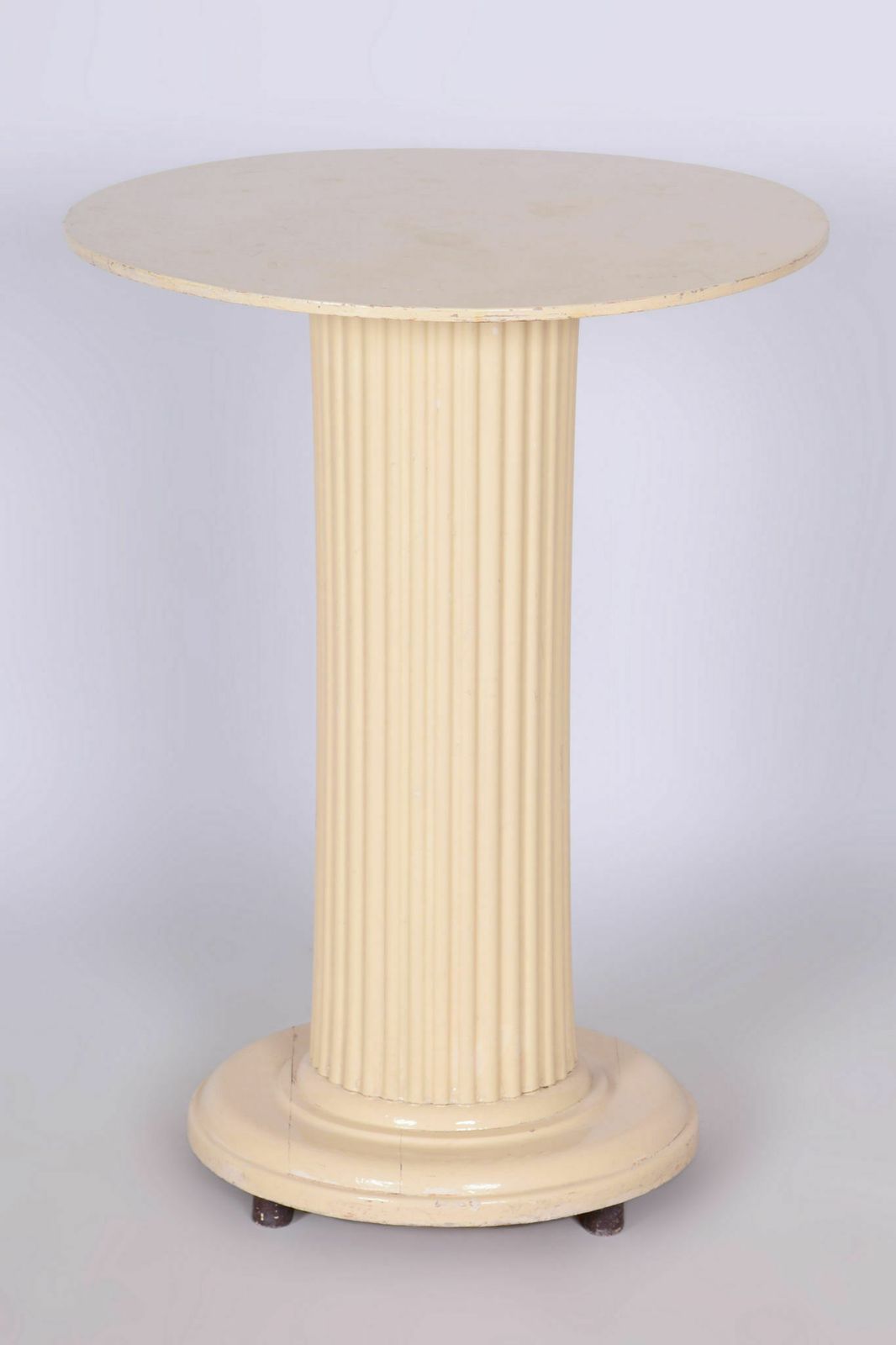 Restored Art Nouveau Round Table, By Hans Reinstein, Beech, Austria, 1910s