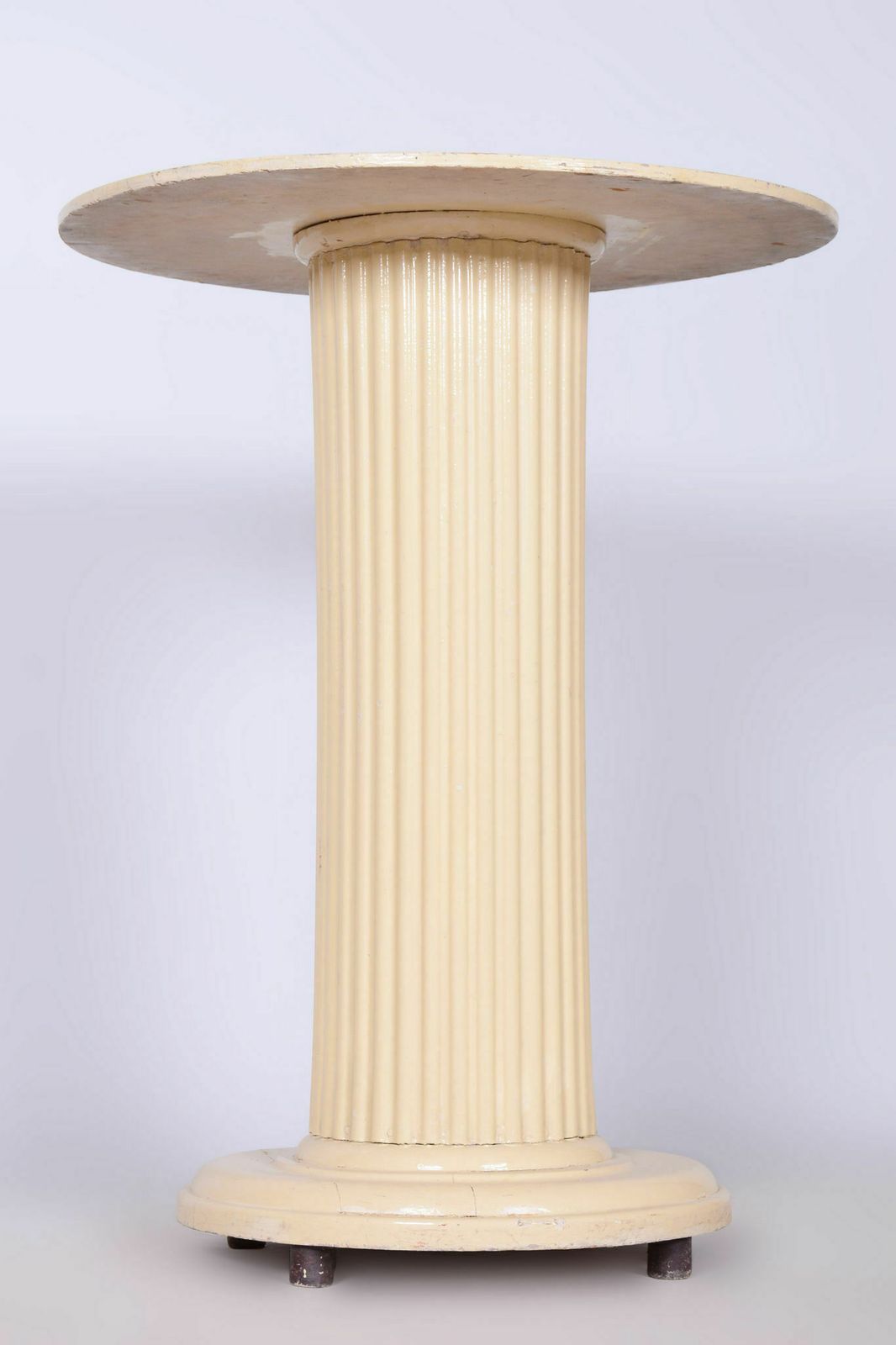 Restored Art Nouveau Round Table, By Hans Reinstein, Beech, Austria, 1910s photo vinterior