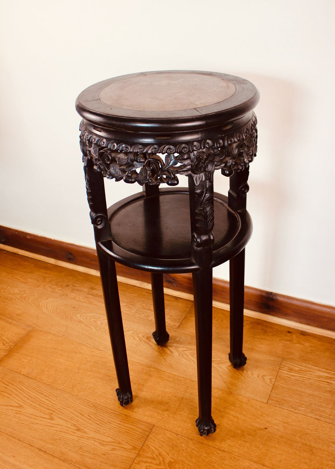Chinese Hardwood Jardiniere Stand photo 495.0