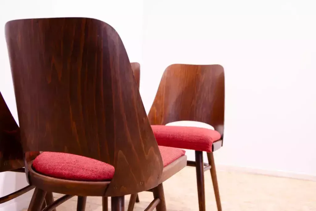 photo vinterior Mid Century Dining Chairs By Radomír Hofman, 1960´S, Set Of 4