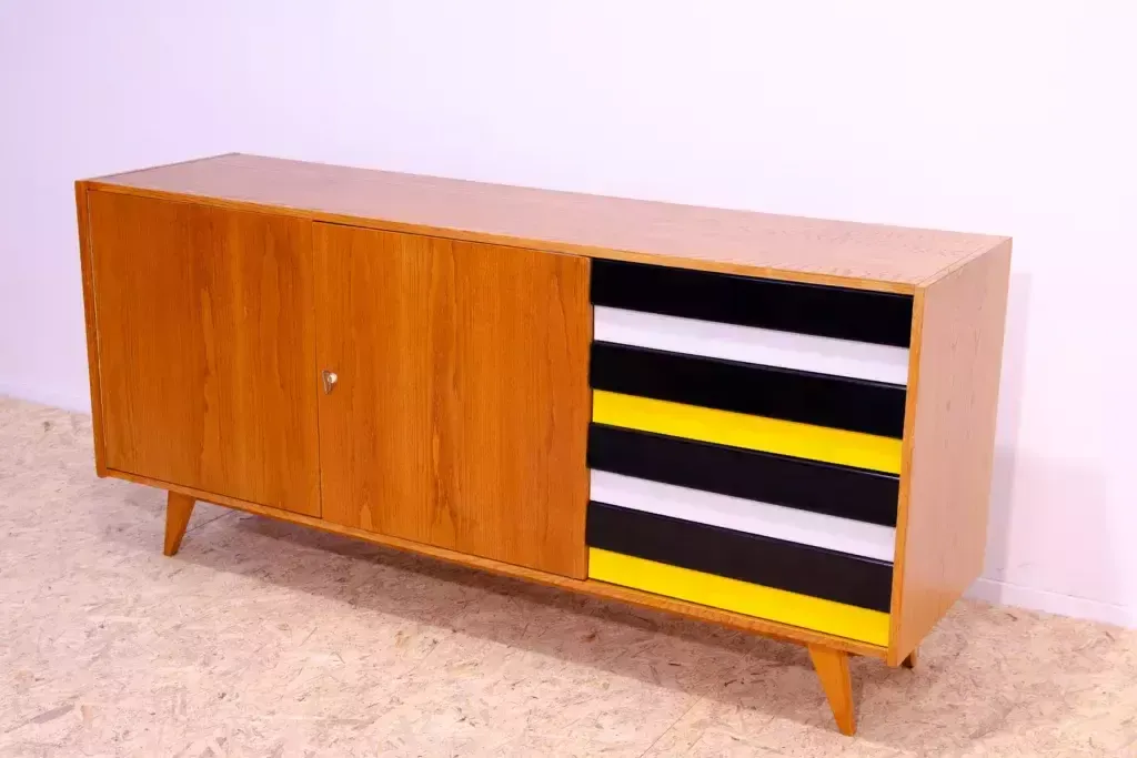 Mid Century U 460 Sideboard By Jiří Jiroutek For Interiér Praha, Czechoslovakia photo buy