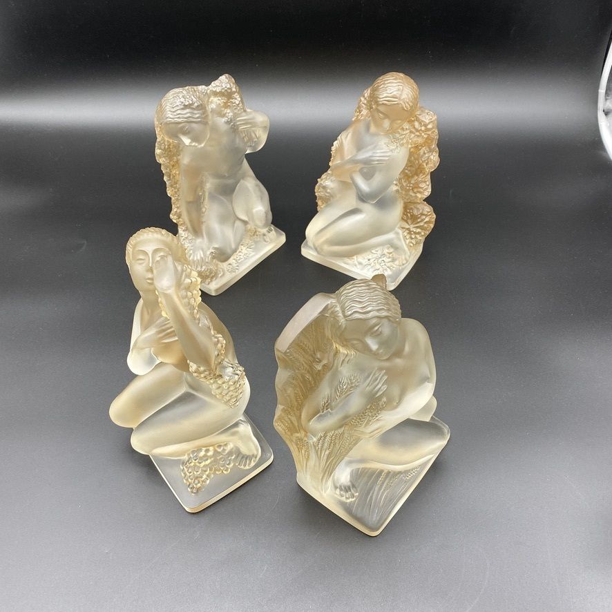 Four  Seasons  Statuettes By R.Lalique
