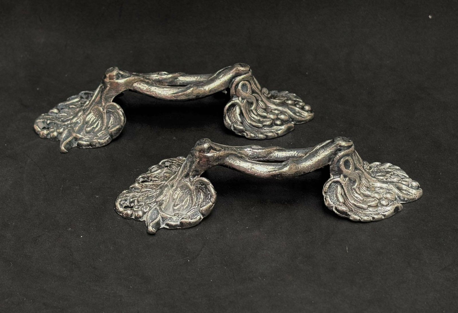 Knife Rests For Table Cutlery Holders Antique French Silver Plated Metal Dinner Table Holiday Elegant Set Of 2 Gift For Couple