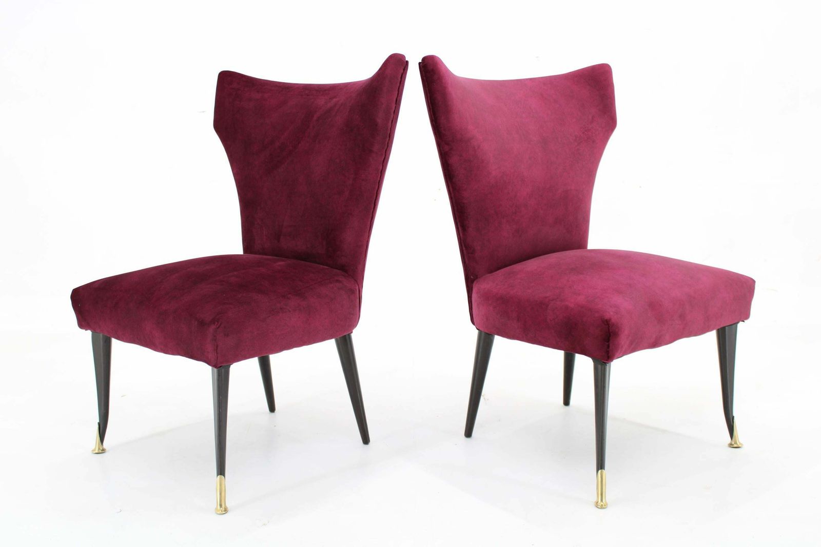 1950s Pair Of Italian Chairs, Restored photo Furniture