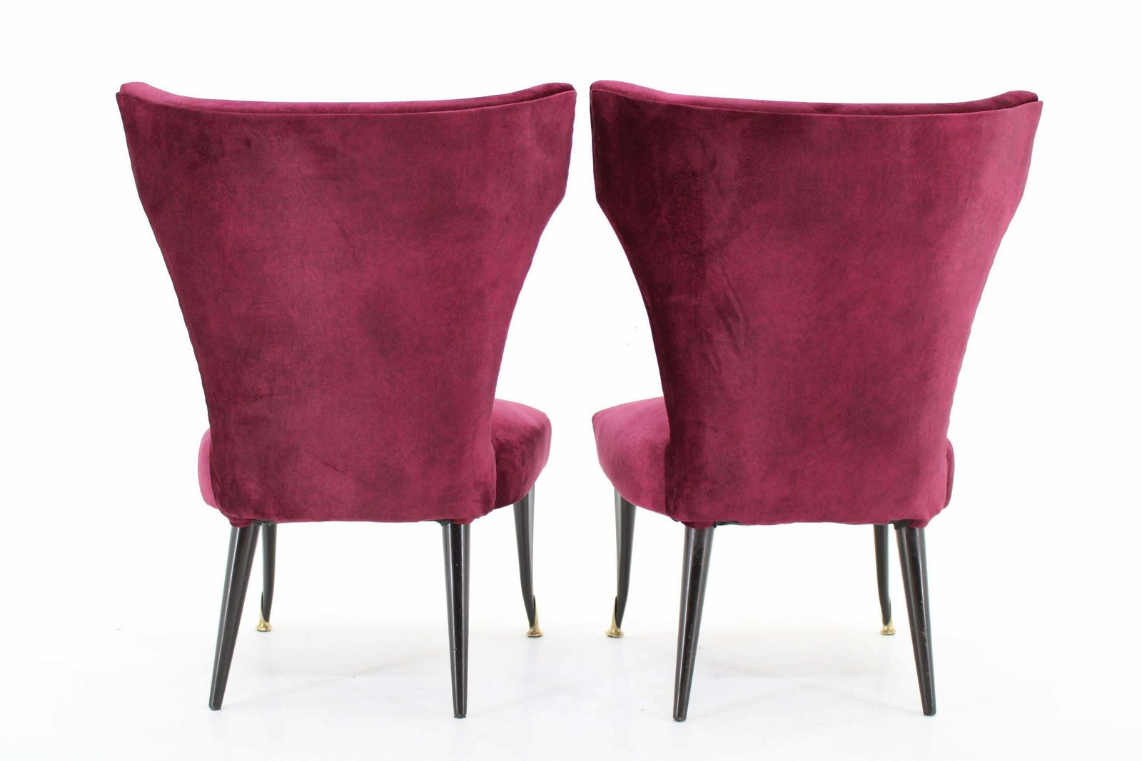 1950s Pair Of Italian Chairs, Restored photo buy
