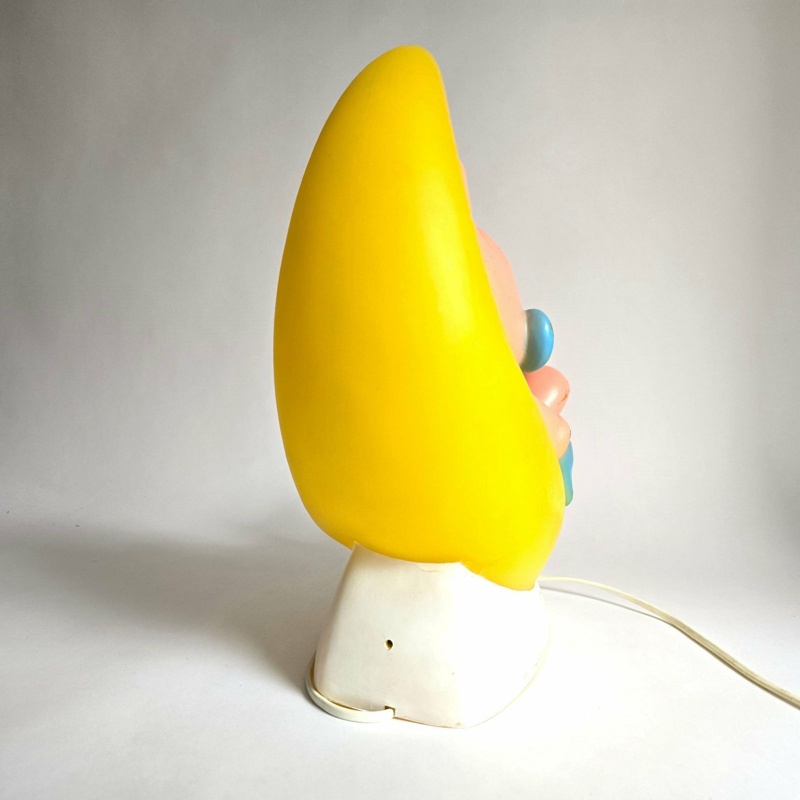 Vintage Rare Pop Art Lamp Smurf Baby Lovely Accent Table Lamp photo vinterior