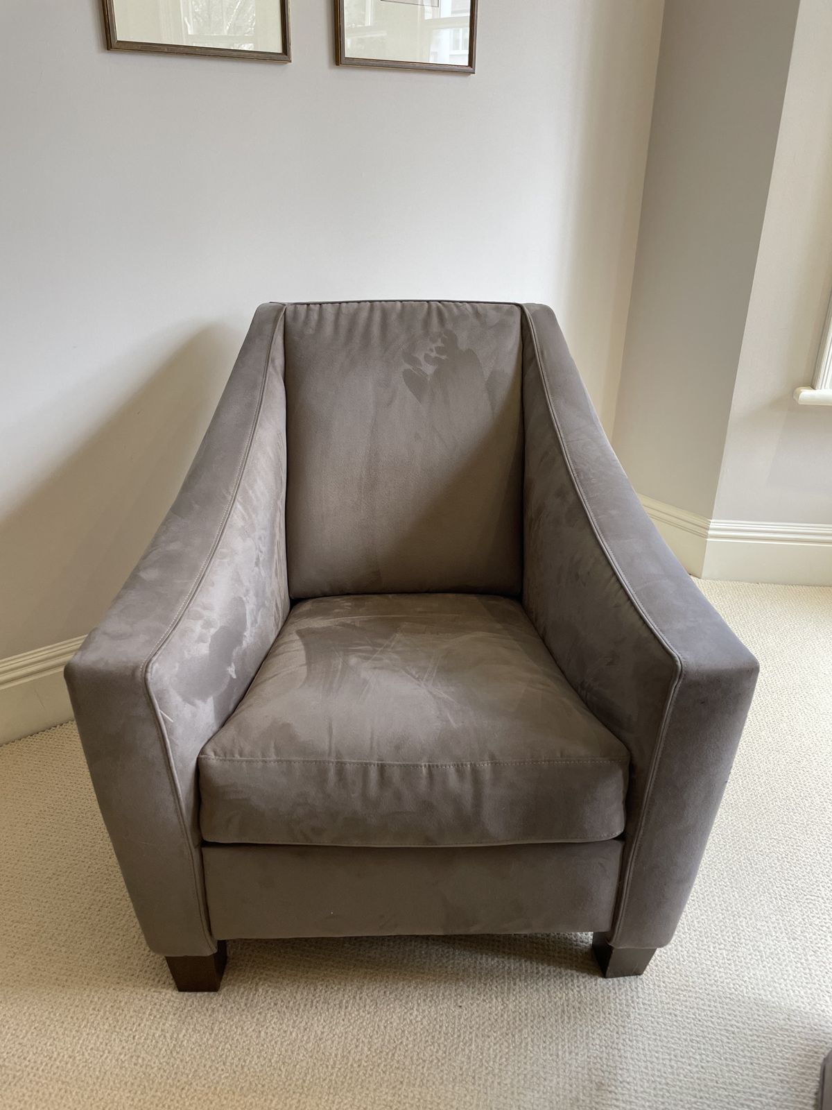 Nattuzzi Italia Armchairs In Smart Fabric Velvet. Good Condition   No Stains Or Sun Bleaching photo Furniture