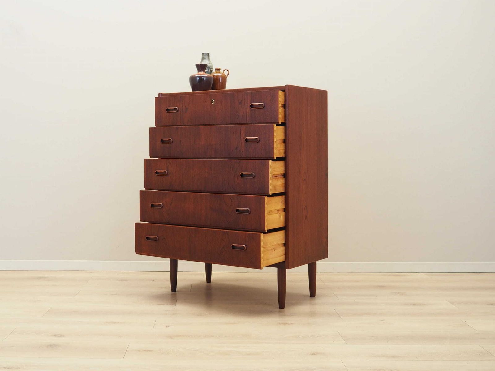 Teakhouten Ladekast, Deens Design, Jaren 1970, Productie: Denemarken photo Meubels
