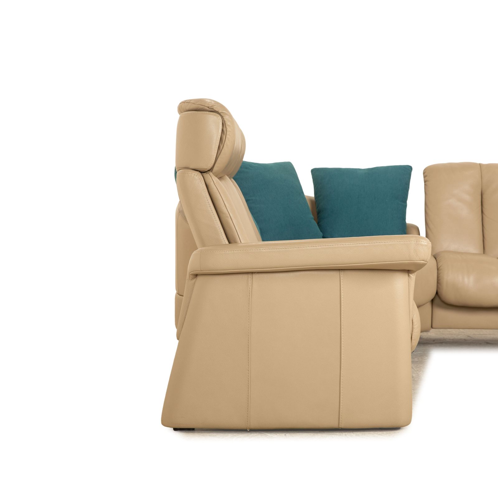 Stressless Legend Leren Hoekbank Bruin Beige Handmatige Functie photo vintage