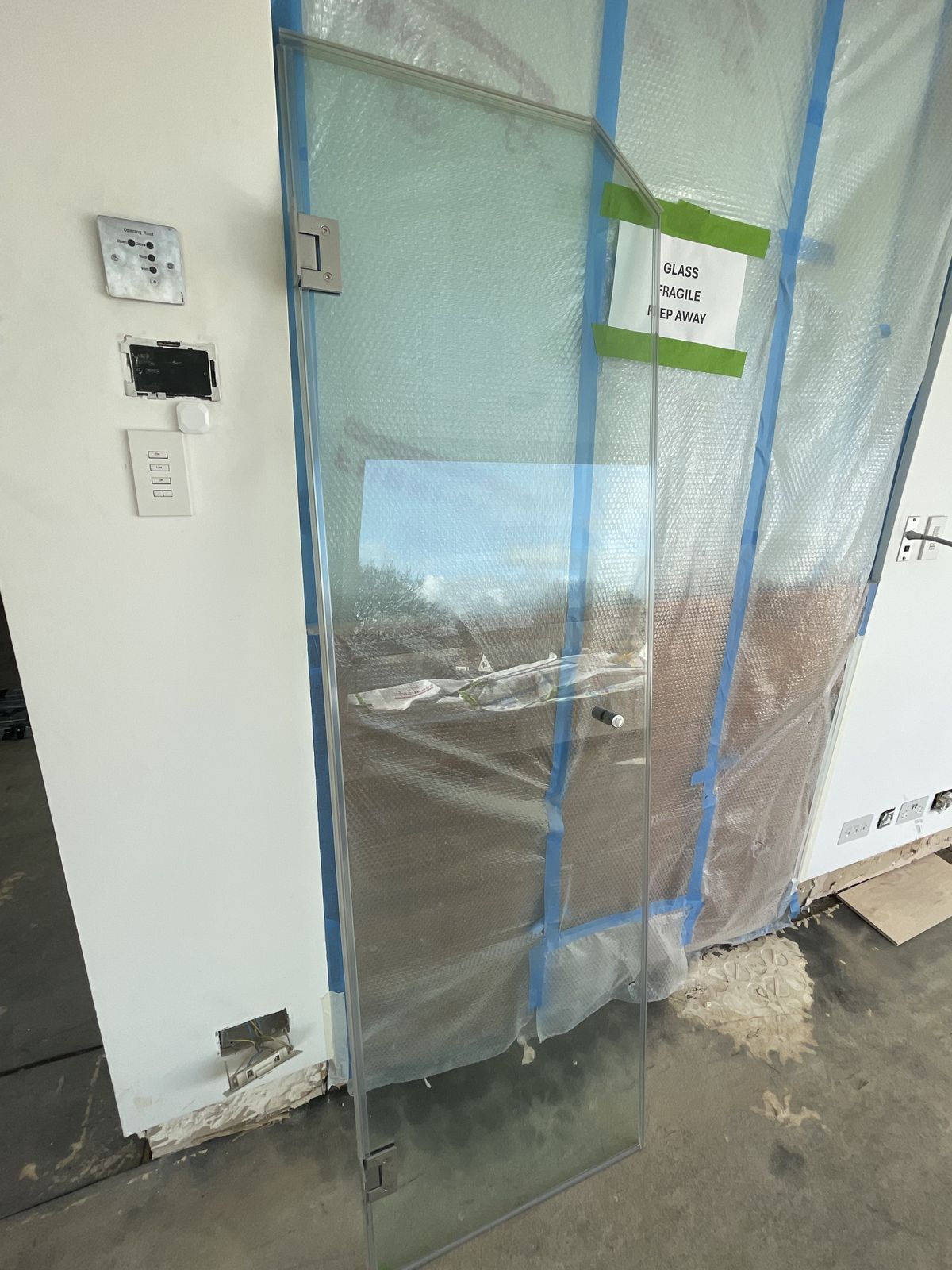 photo furniture Clear Glass Shower Door