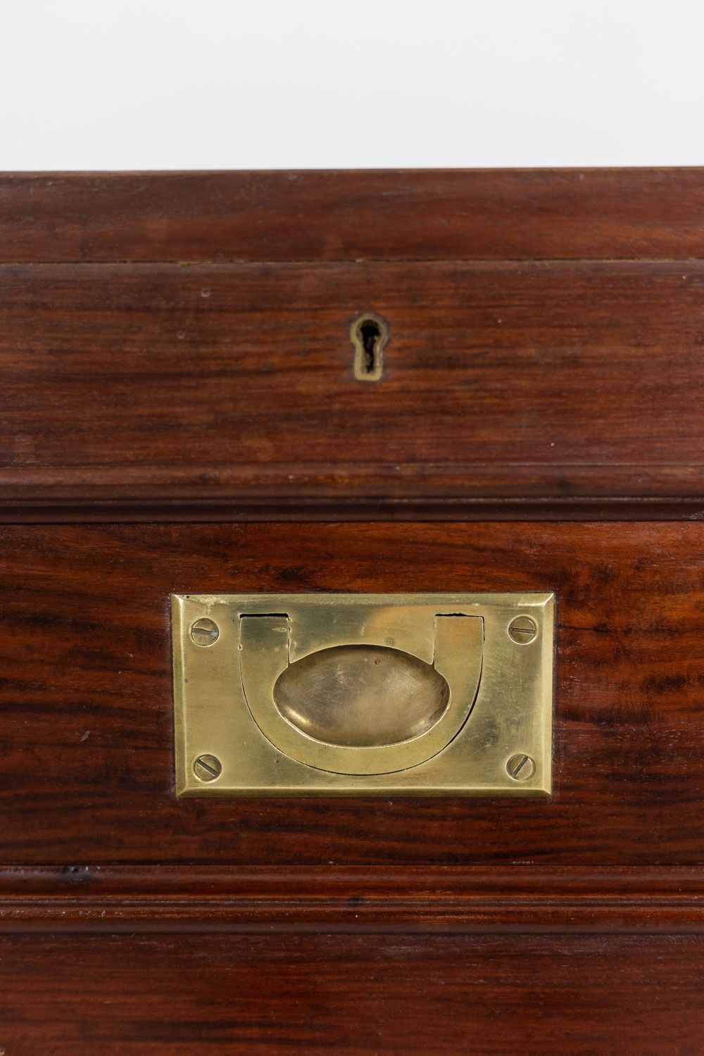 Mahogany Marine Chest Of Drawers. 1950s. photo vintage