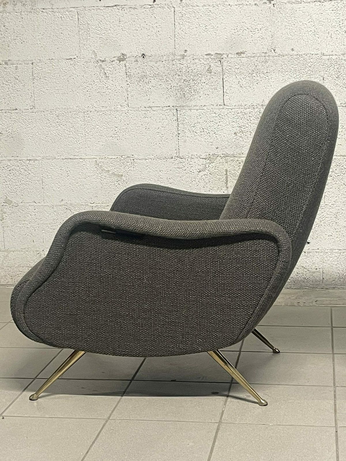Pair Of Reclining Armchairs From The 1950s photo furniture