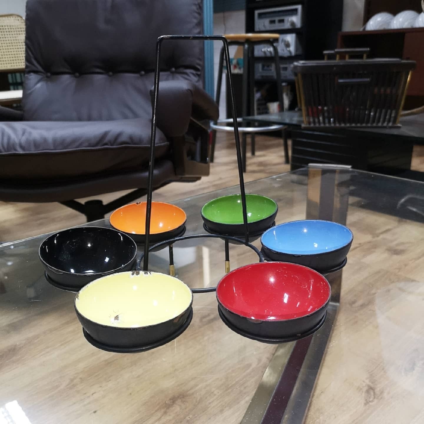 Colorful 50's Centerpiece, 1950s photo for sale