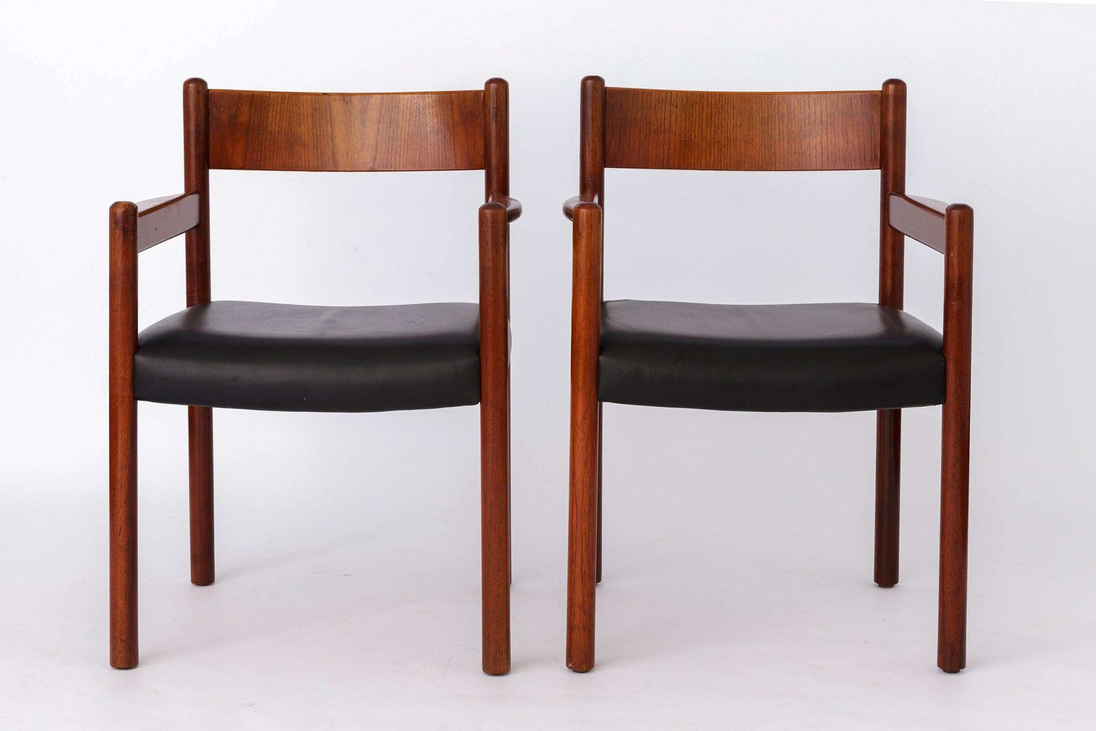 2 Of 6 Vintage Armchairs, 1960s, Danish Teak