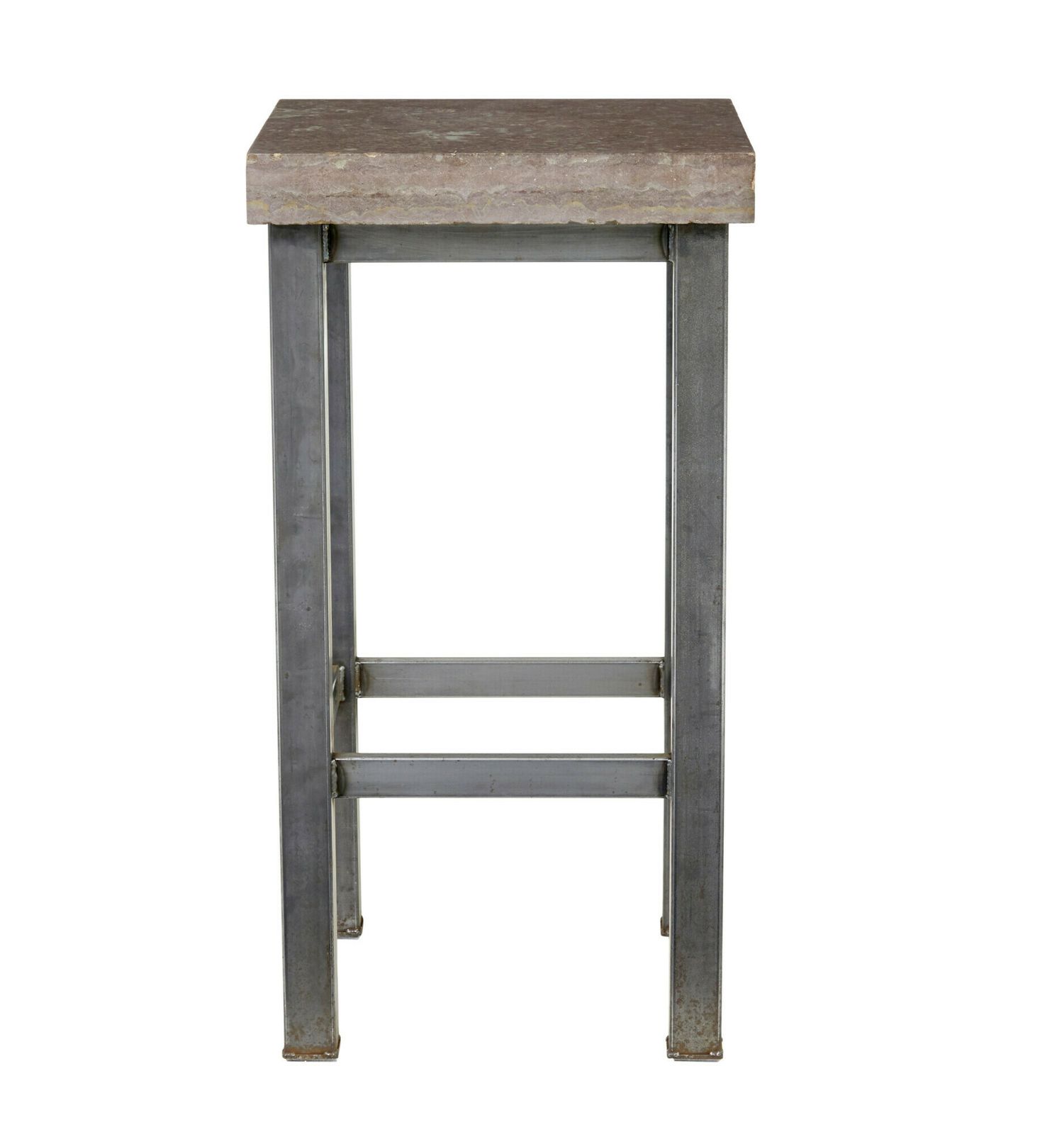 20th Century Tubular Steel Lamp Table With Marble Top photo vinterior