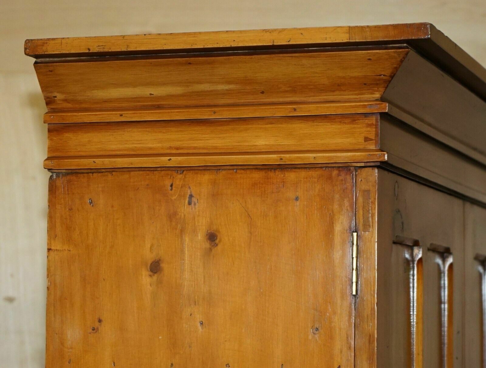 photo buy Super Rare Fully Restored Antique Victorian Fruitwood Gun Collectors Cabinet