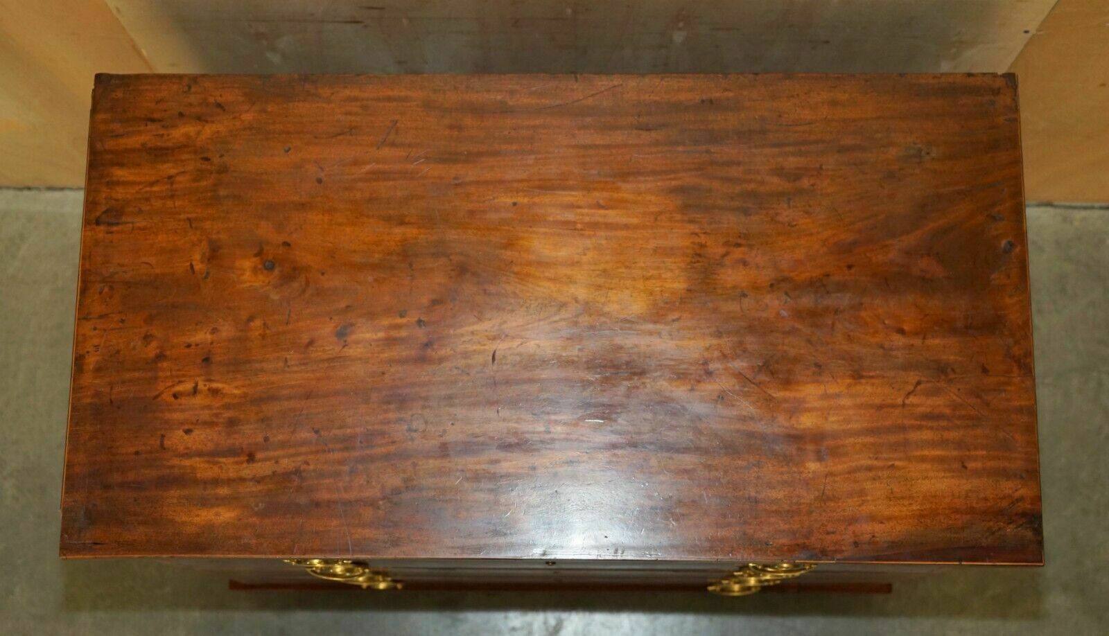 Antique George III Bachelors Chest Of Drawers Attributed To Gillows Of Lancaster photo vintage
