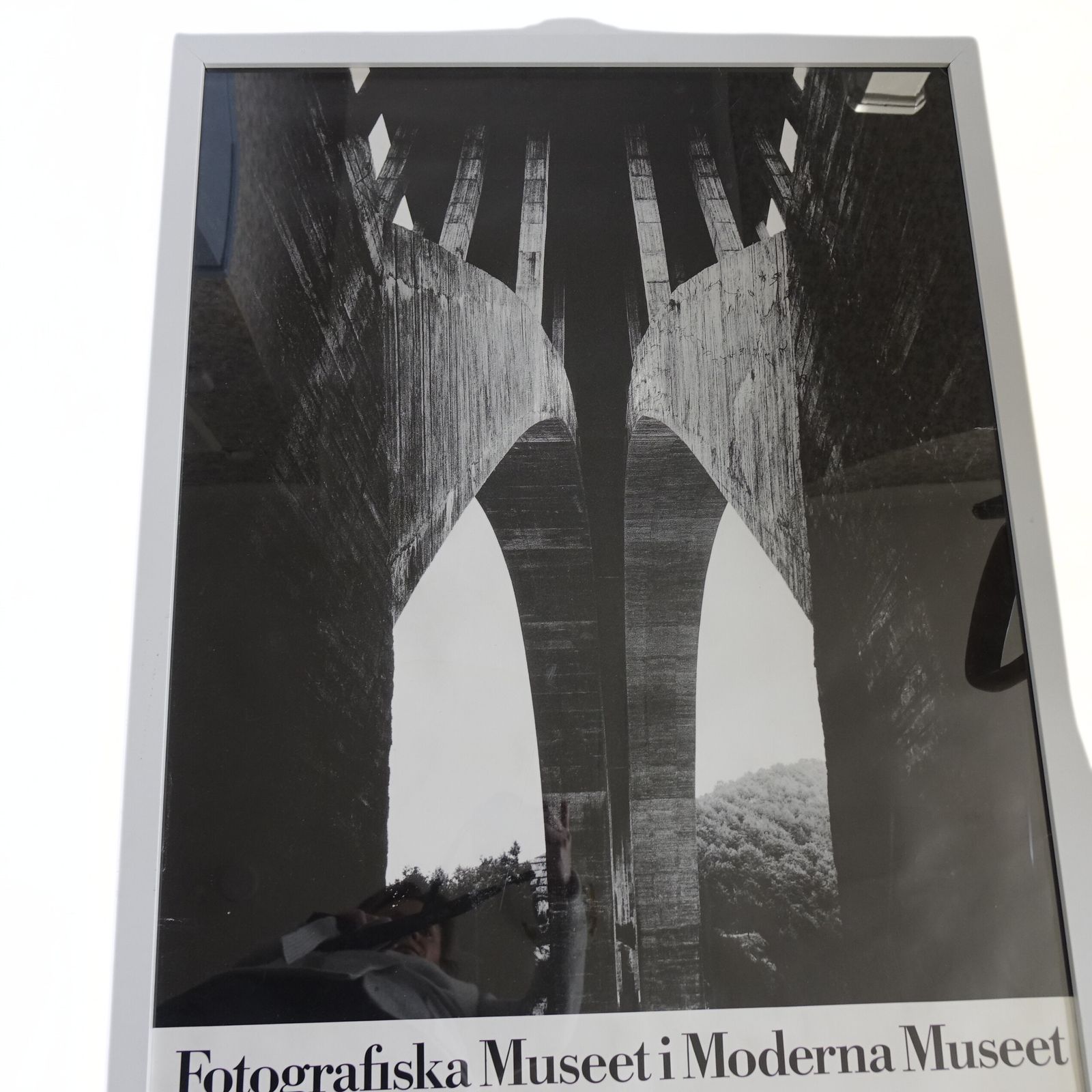 Original "Moderna Museet" Poster Of Exhibition Lennart Olson 1989 photo for sale