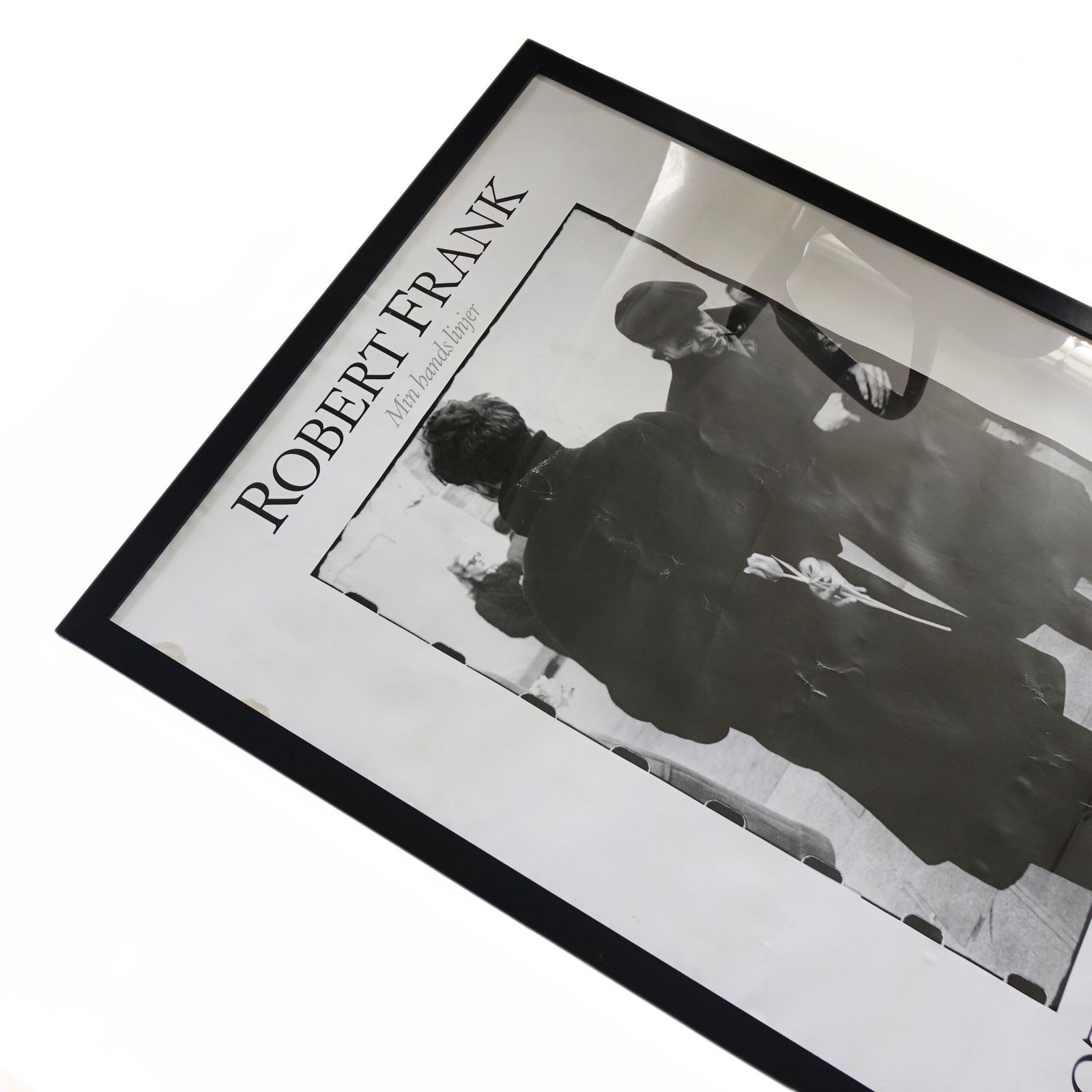 Original "Moderna Museet" Poster Of Exhibition Fotograf Robert Frank